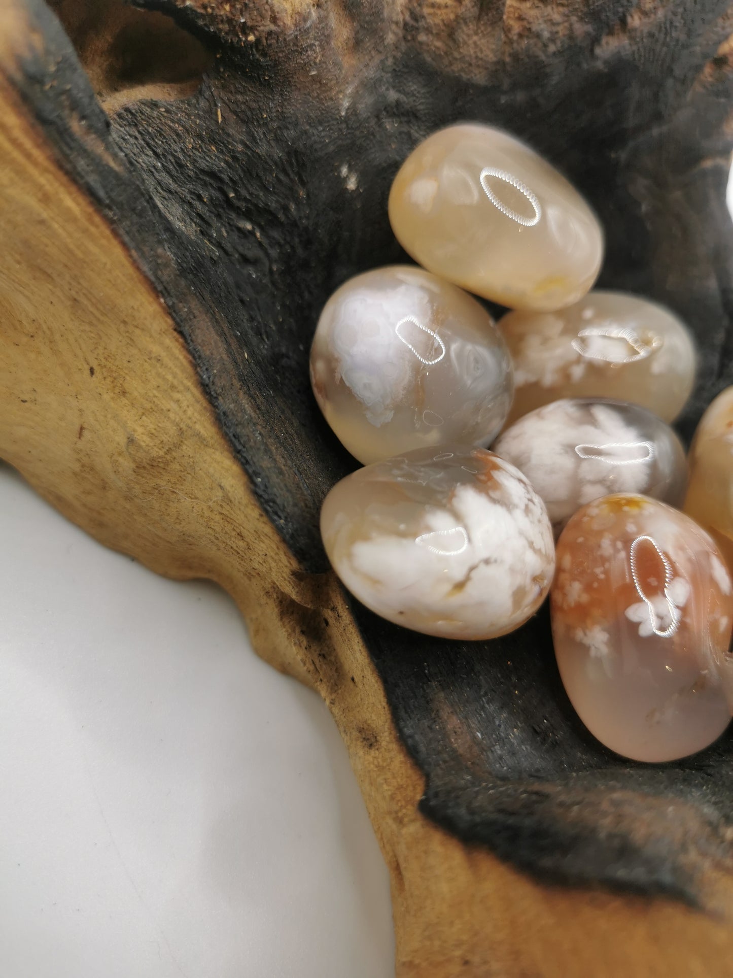 Cherry Agate Tumble