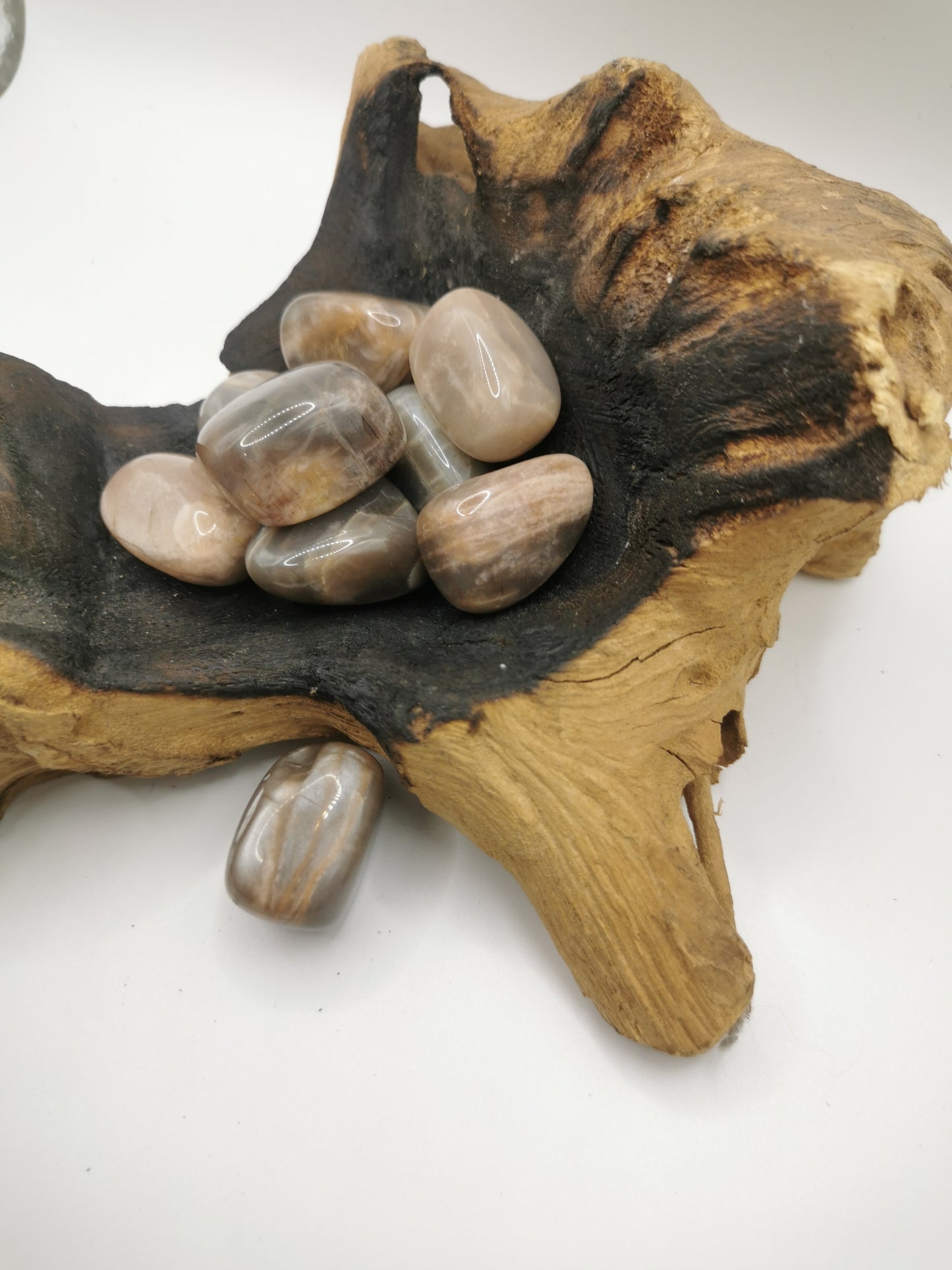 Black Moonstone Tumble