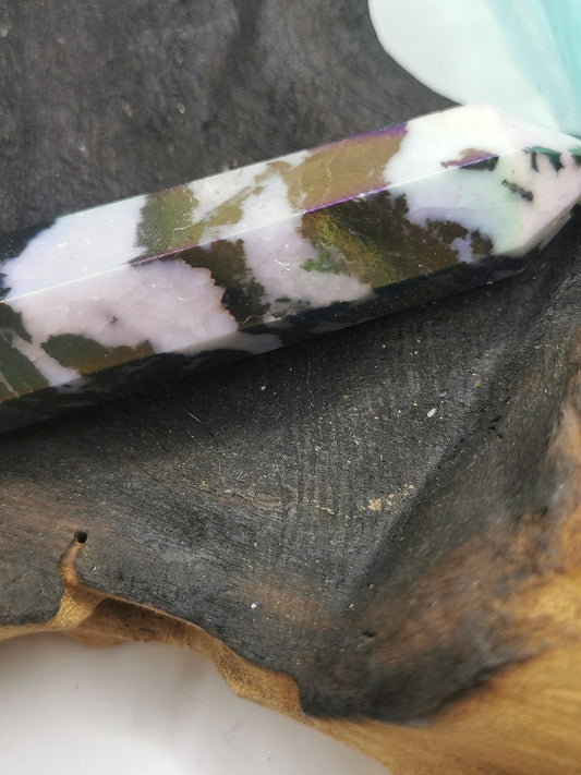 Zebra Jasper Aura Point F