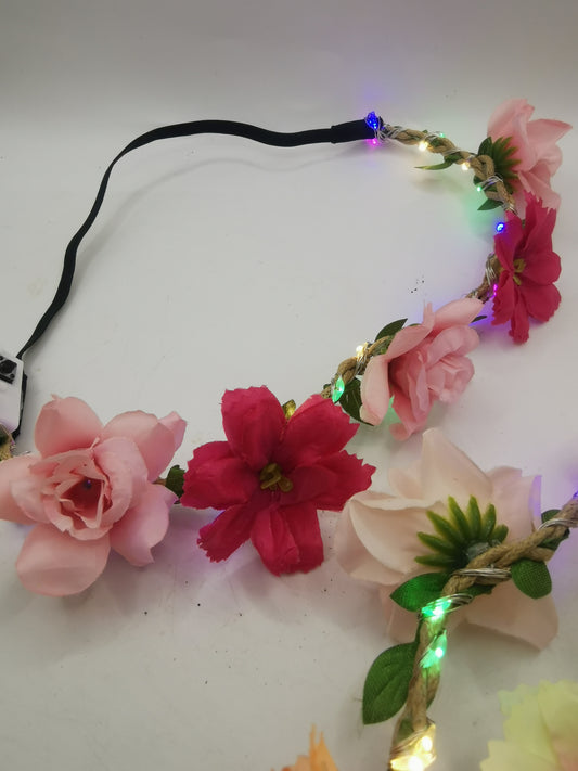 Light-Up Flower Headbands – Enchanted Floral Glow