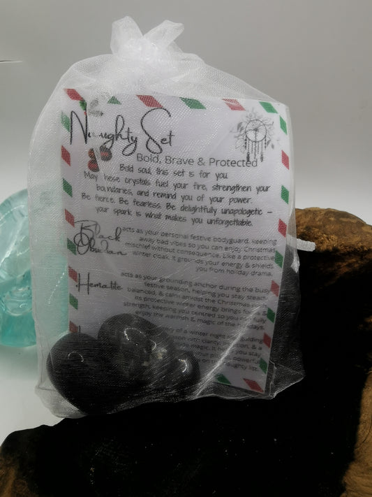 Naughty & Nice Christmas Crystal Sets