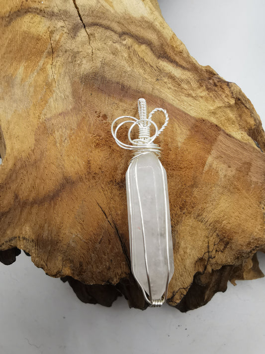 Clear Quartz Point Pendant