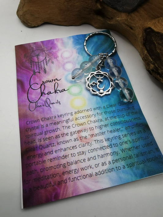 Crown Chakra Keyring
