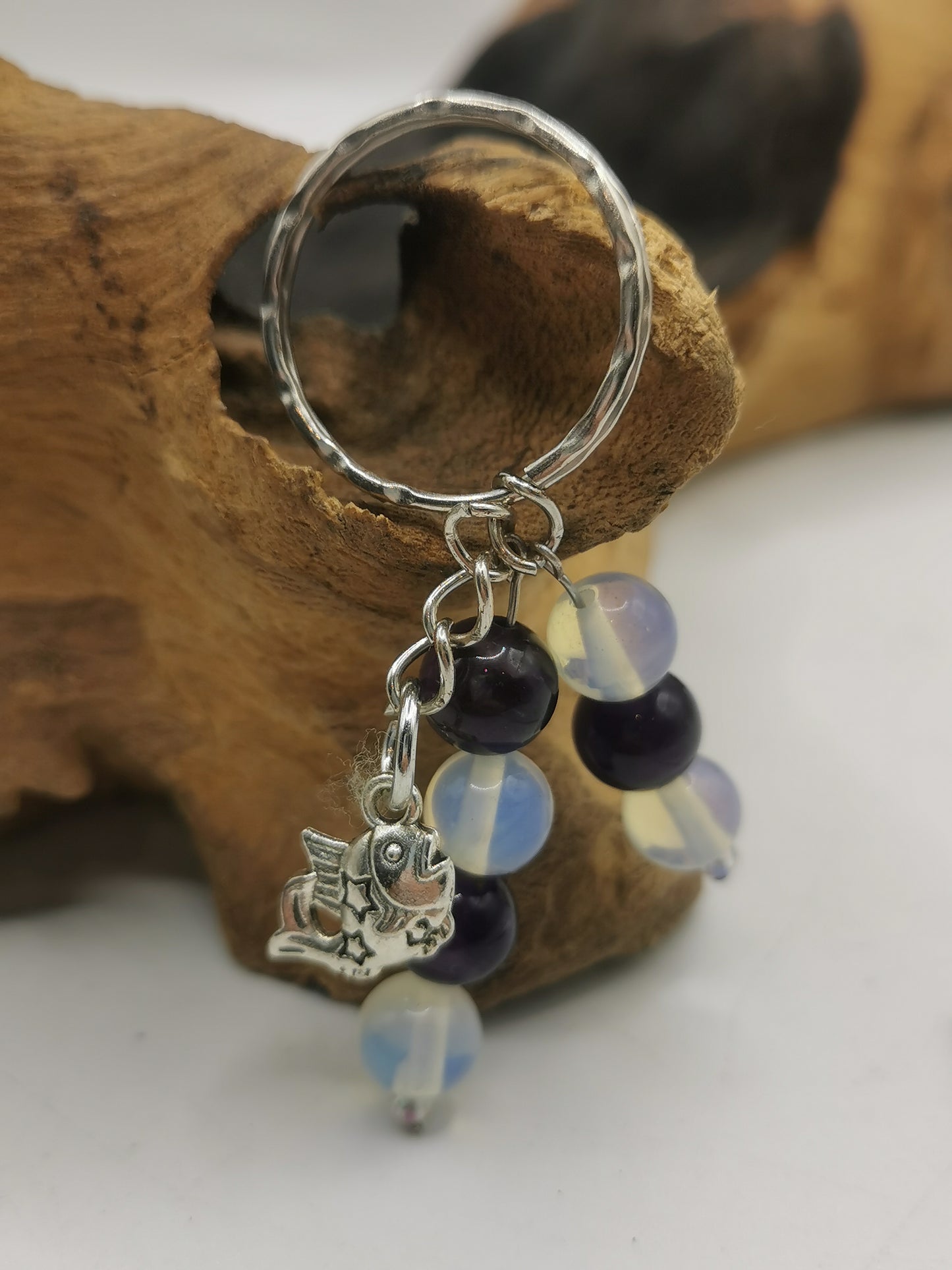 Pisces Zodiac Keyring