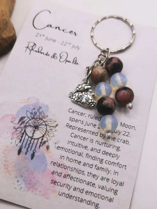 Cancer Zodiac Keyring