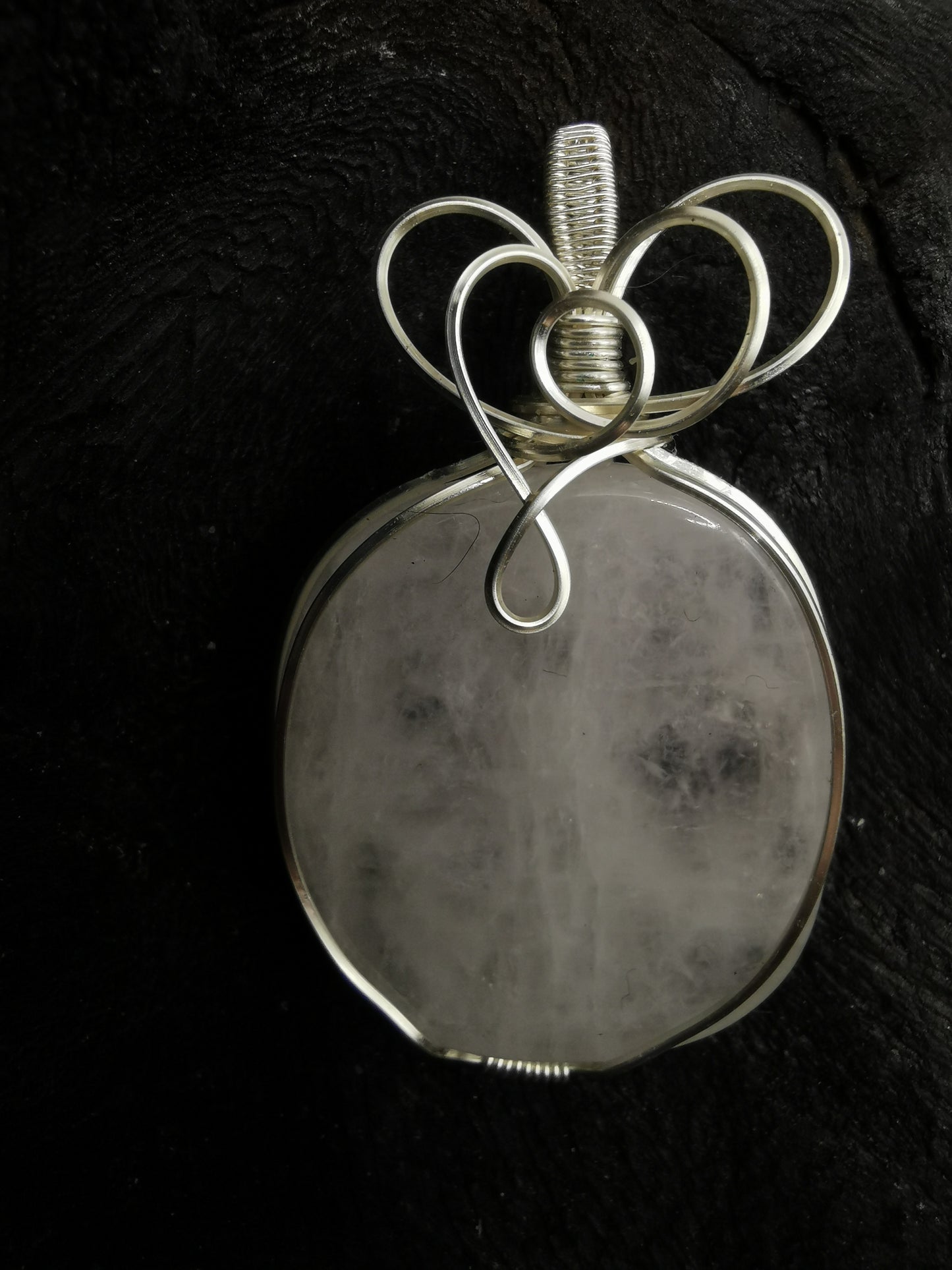 Clear Quartz Crystal Pendant