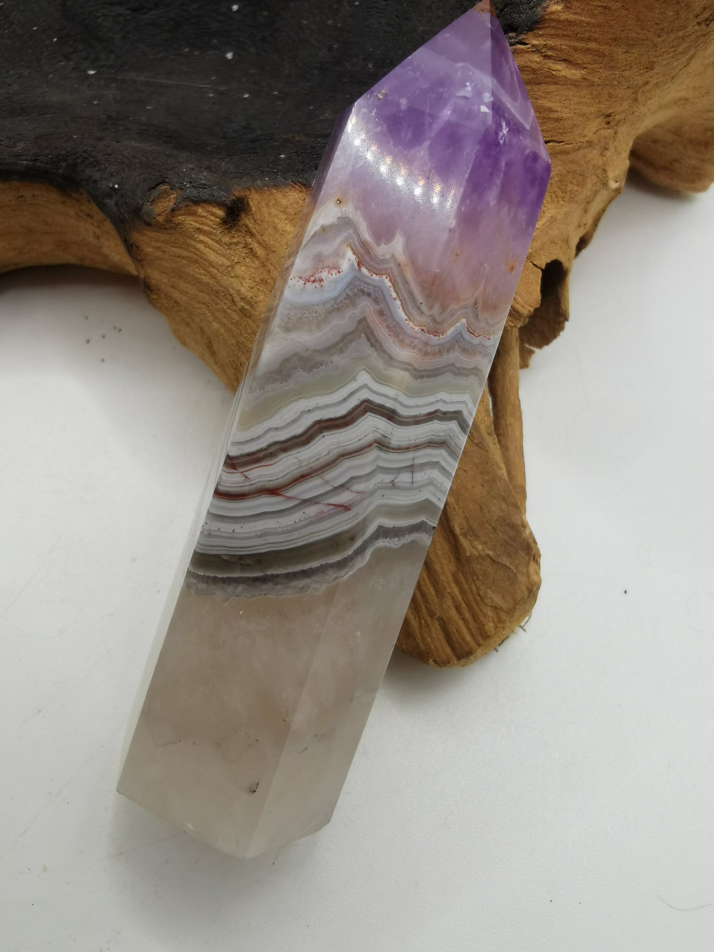 Amethyst Quartz Point D