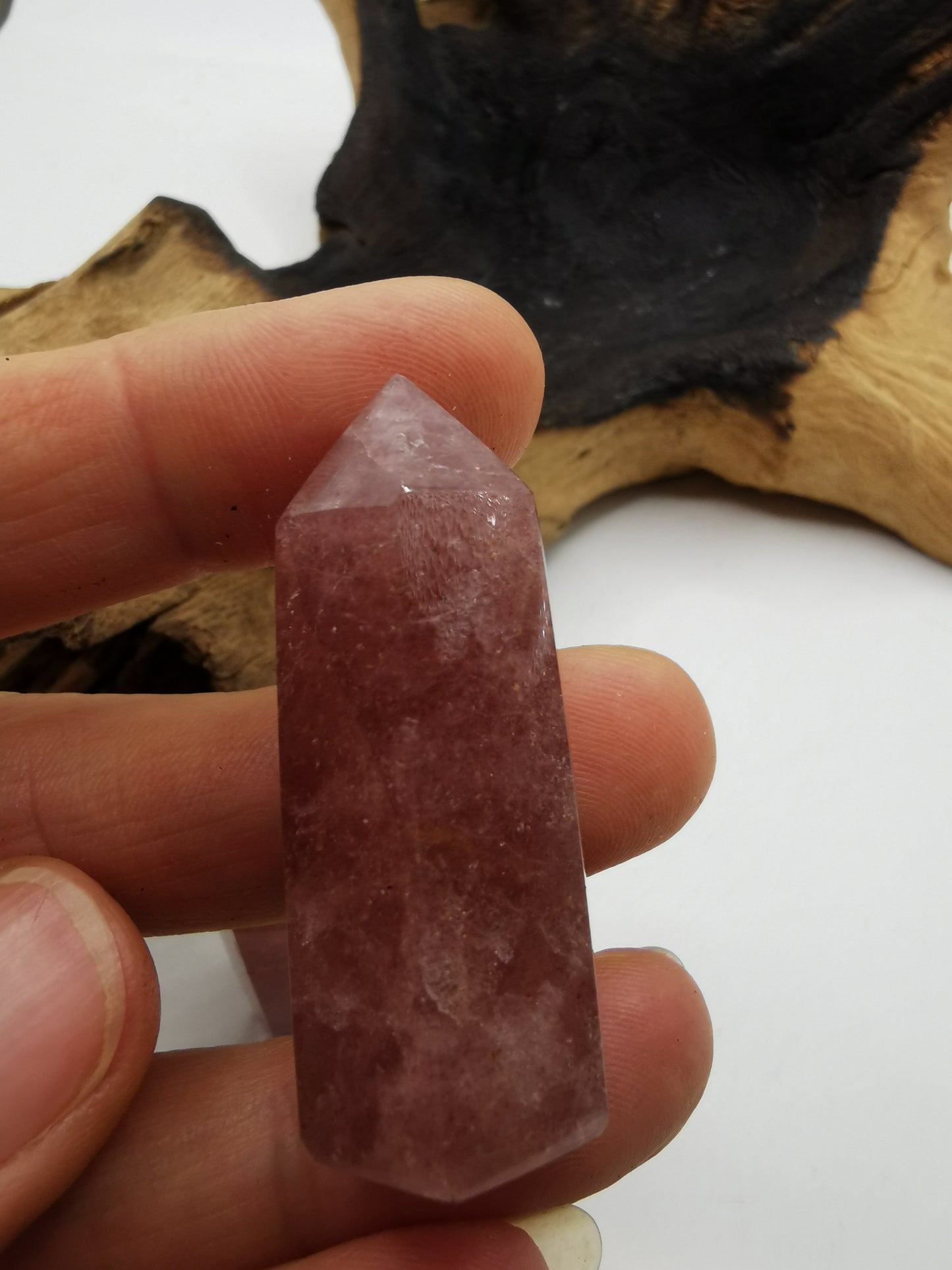 Strawberry Quartz Point