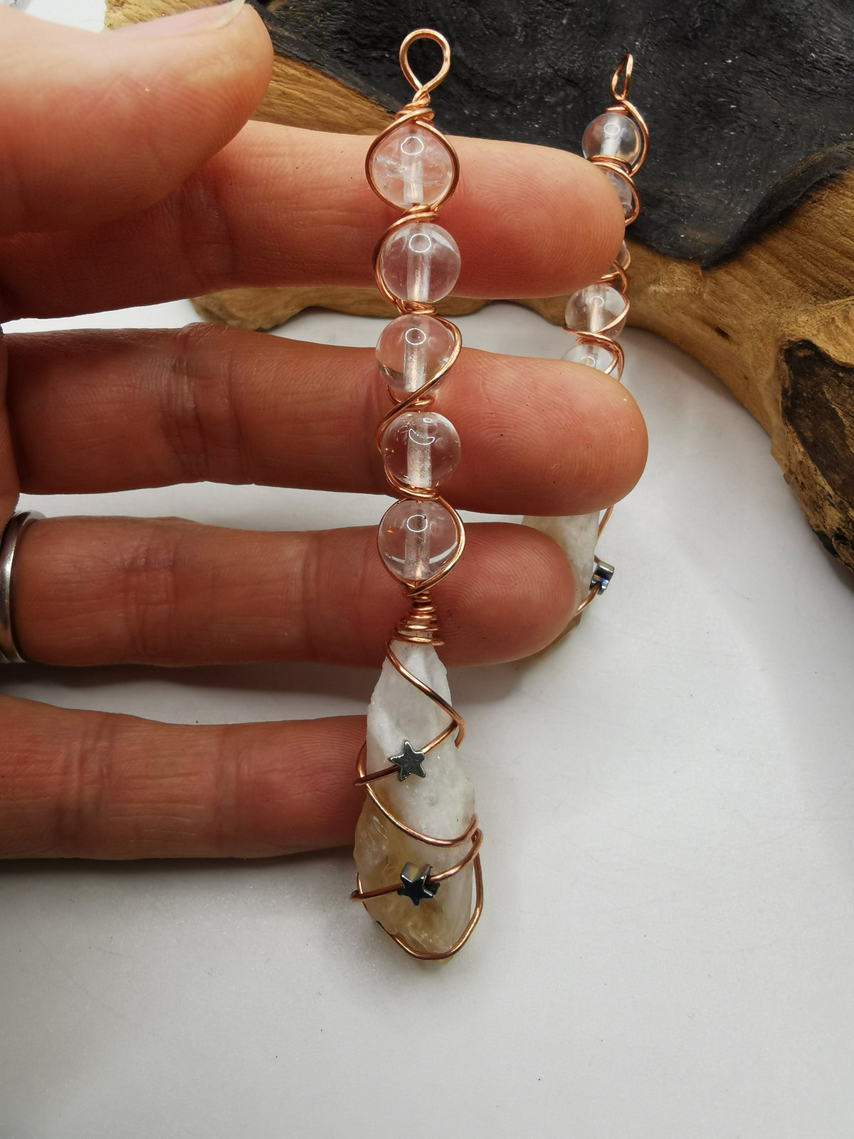 Citrine Crystal Broomstick