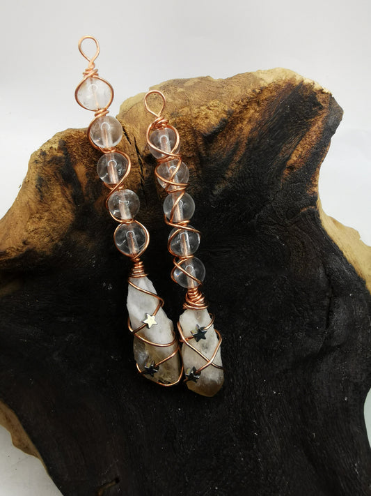 Citrine Crystal Broomstick
