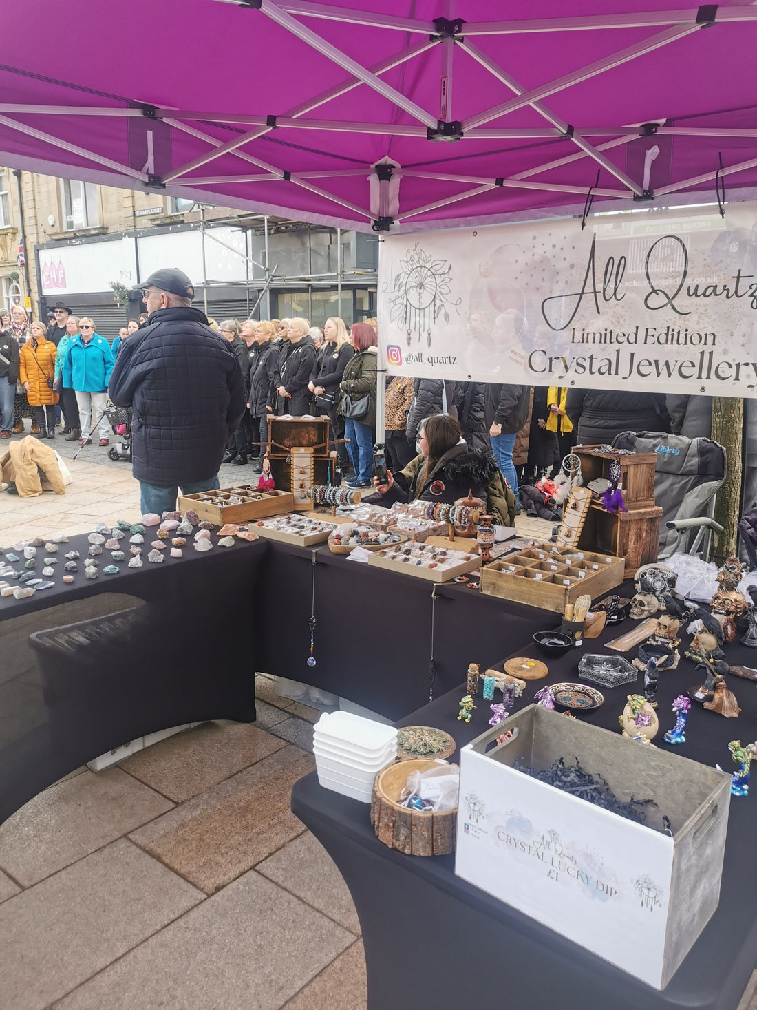 Market Day Magic: A Special Connection at Burnley