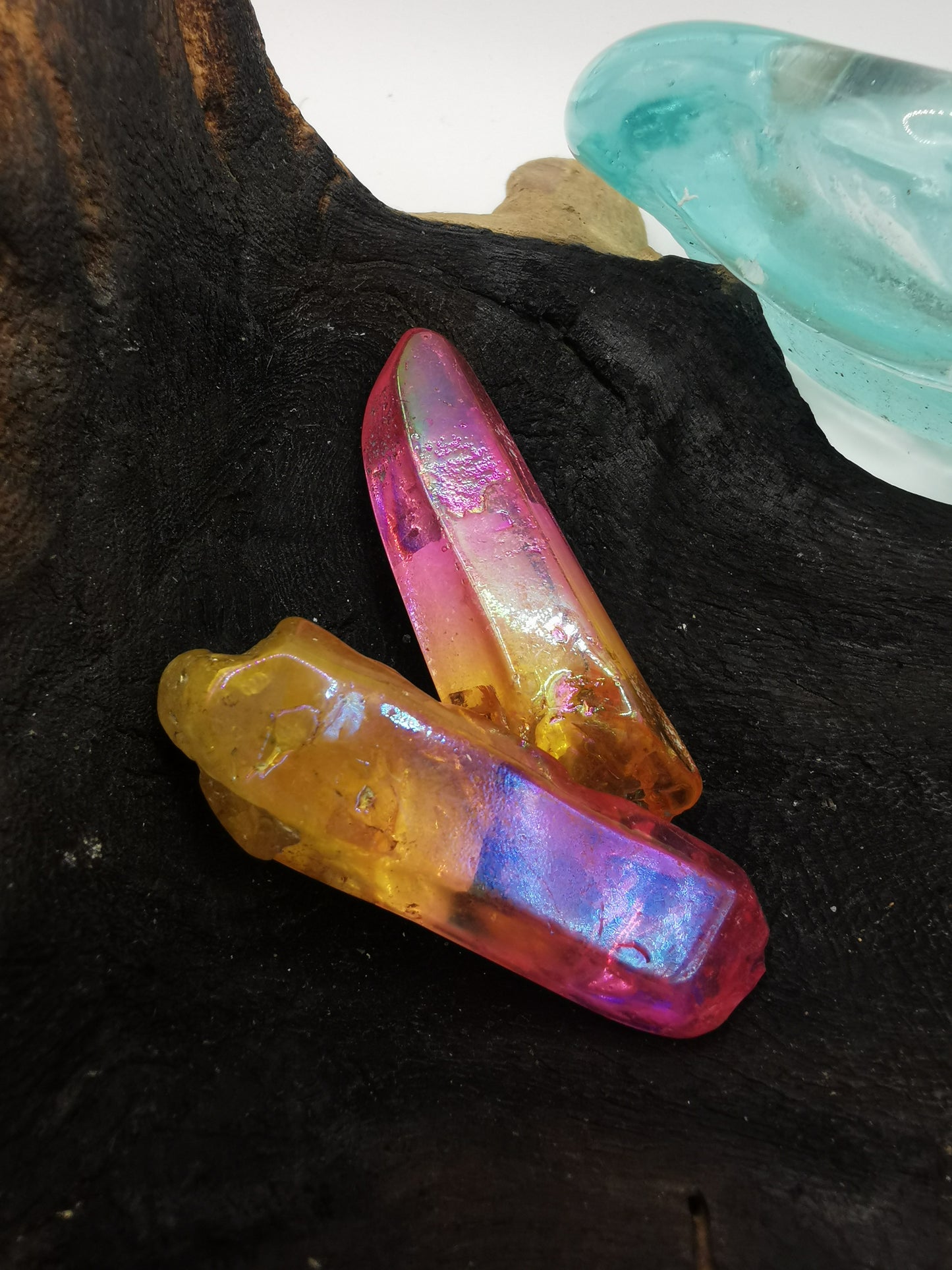 Pink Yellow Aura Tip