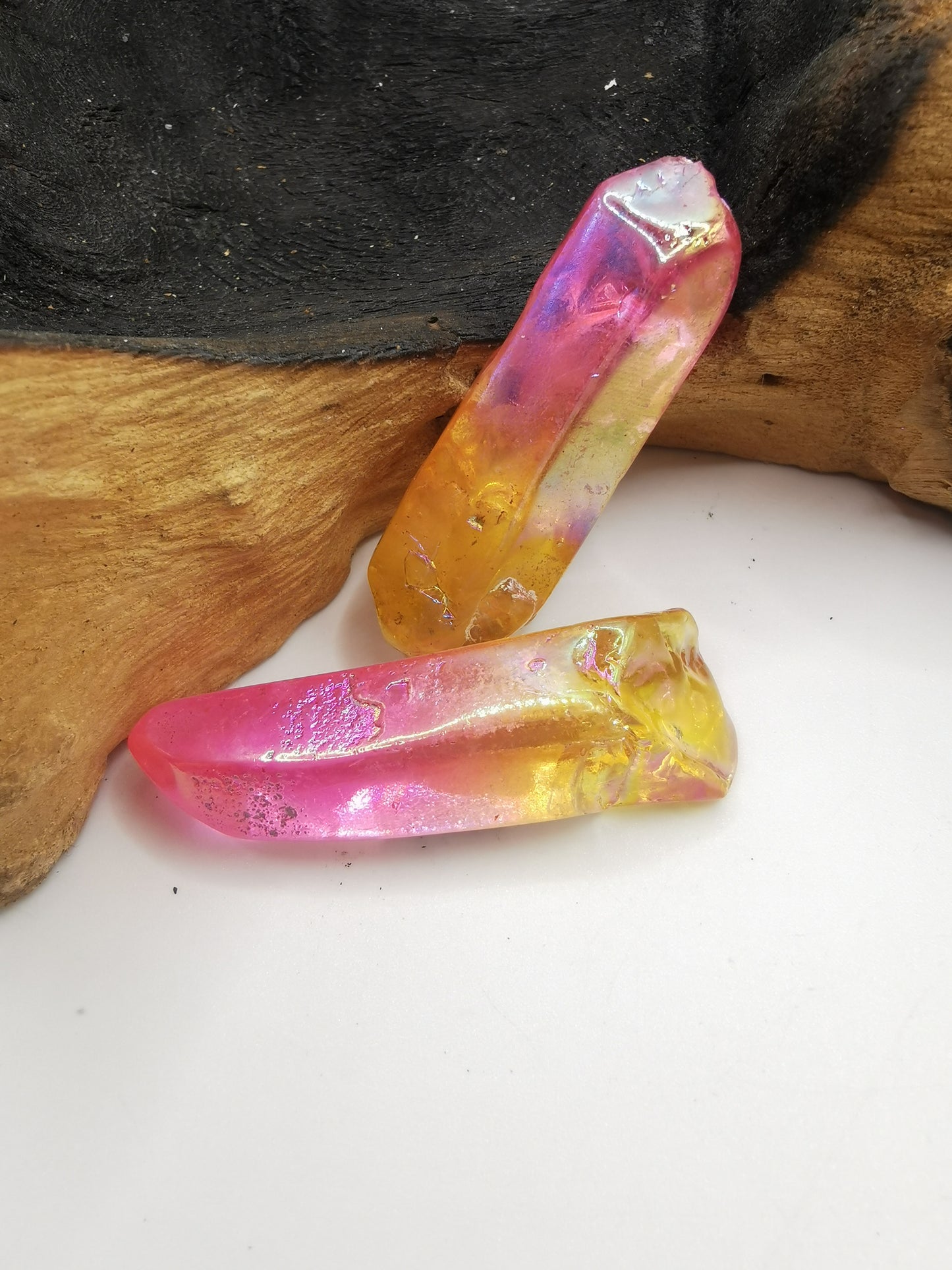 Pink Yellow Aura Tip