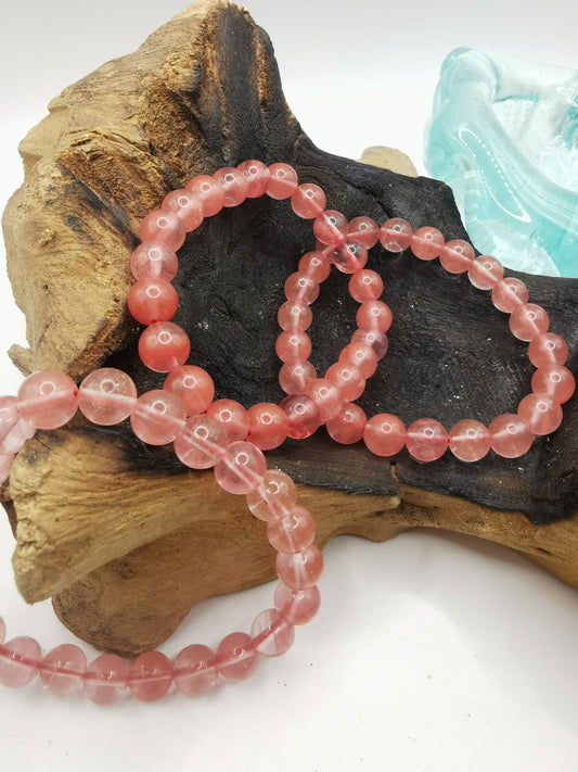 Cherry Quartz Bracelet