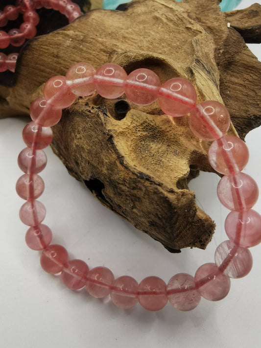 Cherry Quartz Bracelet