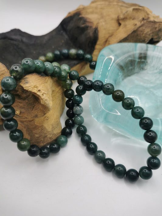 Moss Agate Bracelet