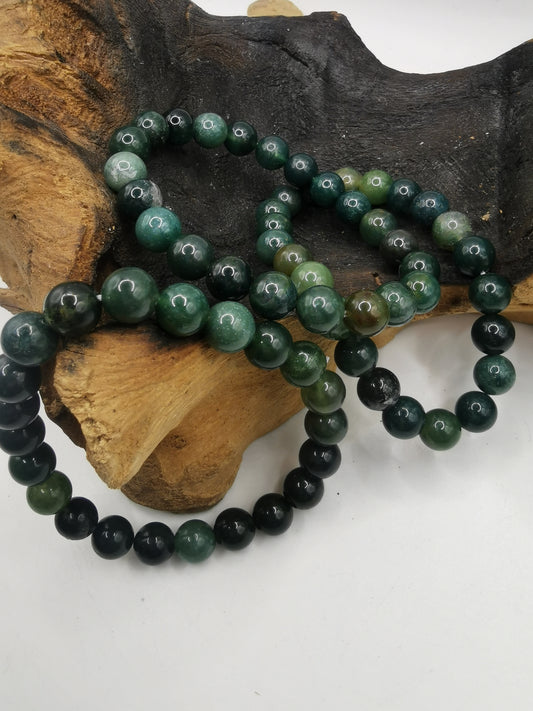 Moss Agate Bracelet