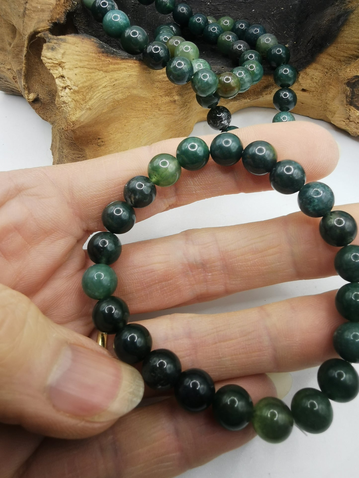 Moss Agate Bracelet