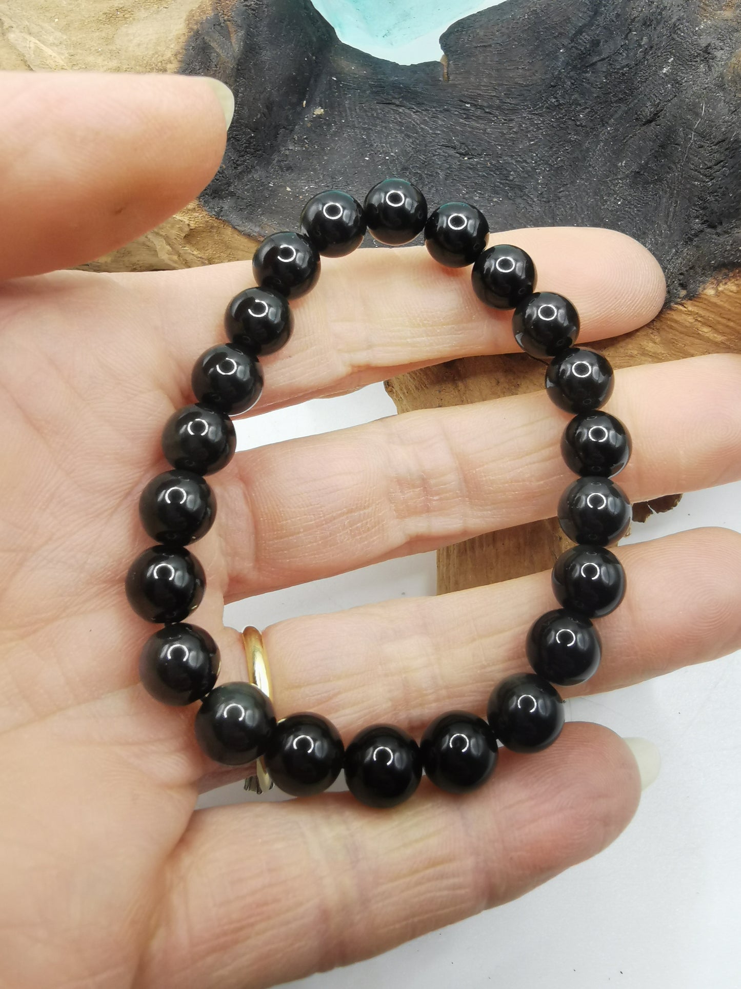 Rainbow Obsidian Bracelet