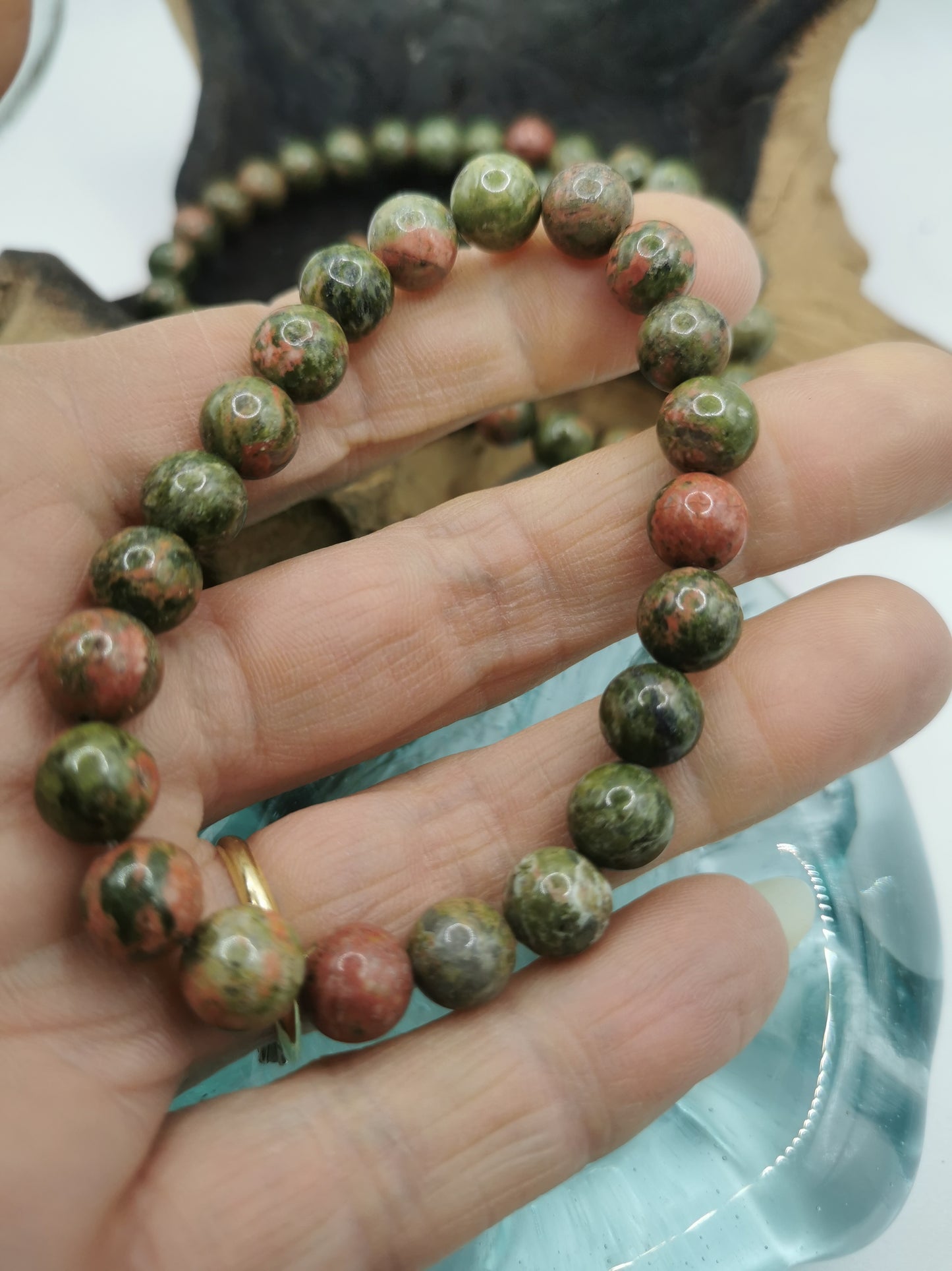 Unakite Bracelet