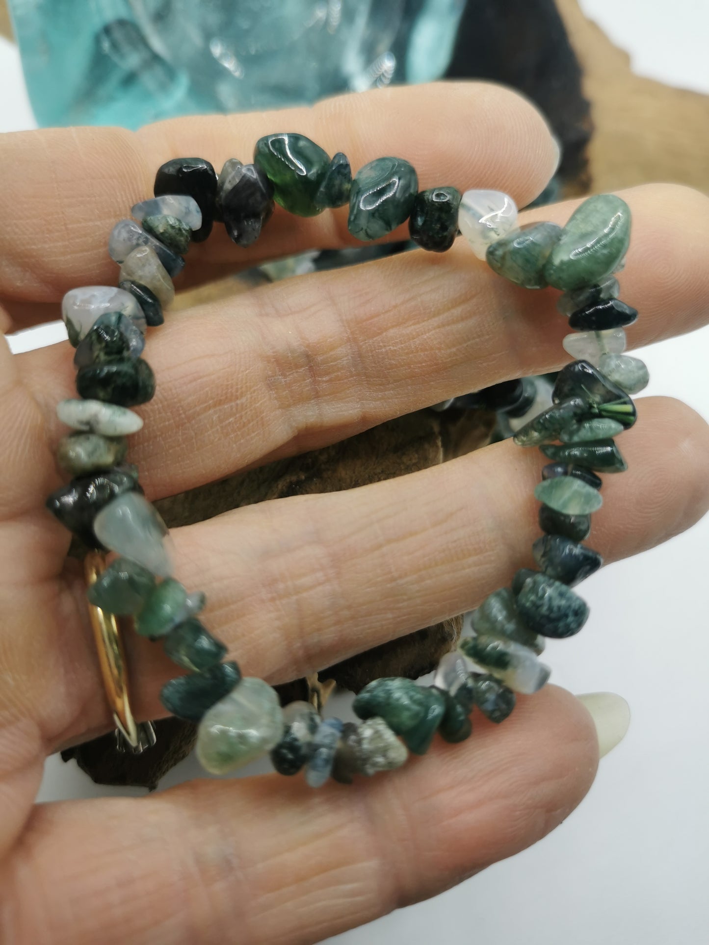 Moss Agate Bracelet