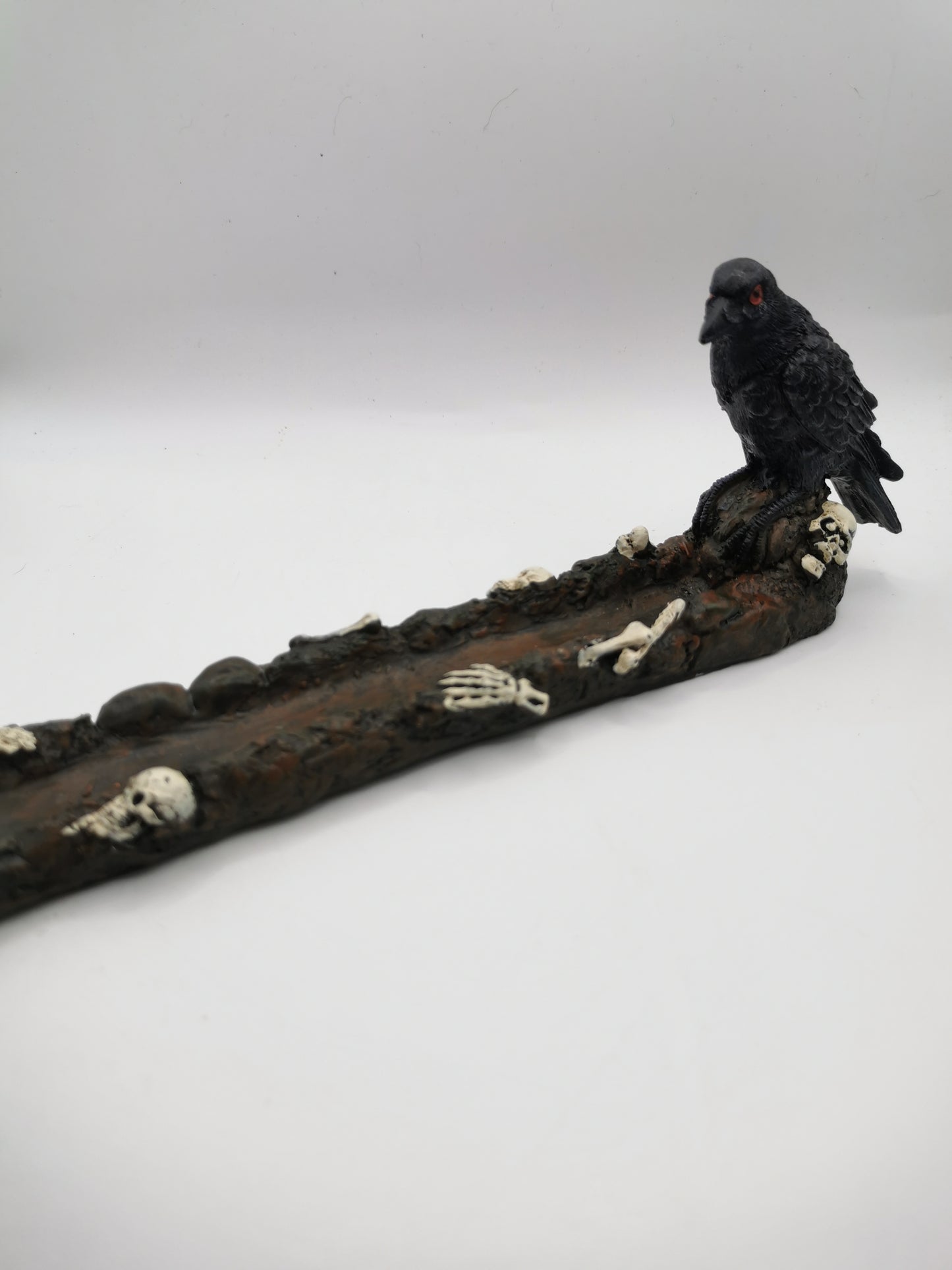 Crow incense Holder