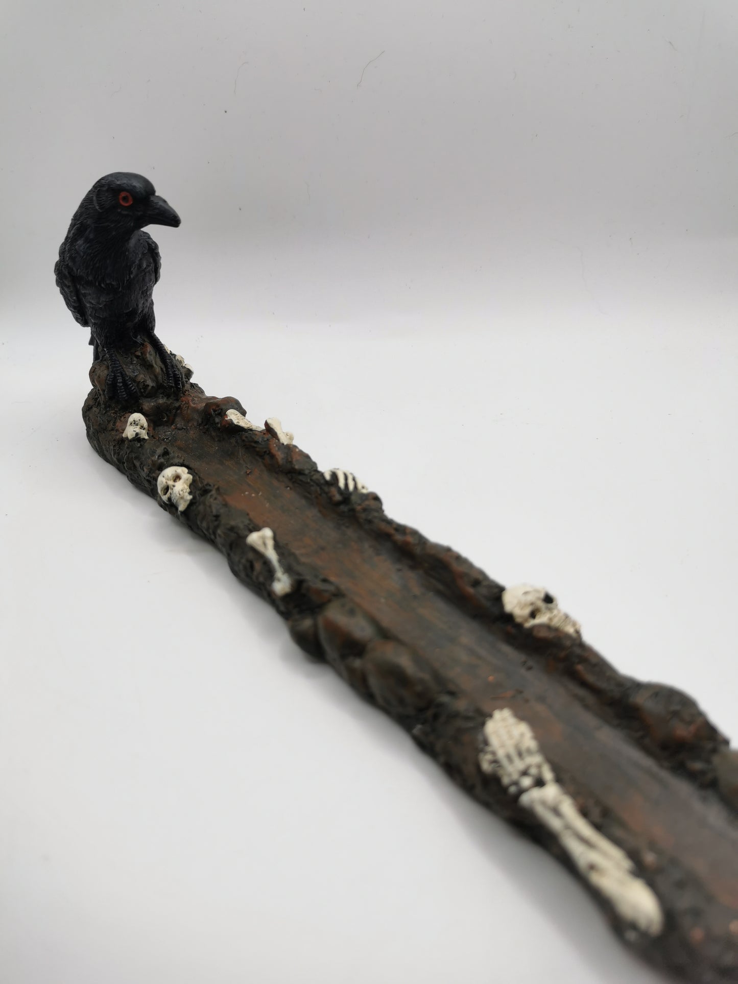 Crow incense Holder