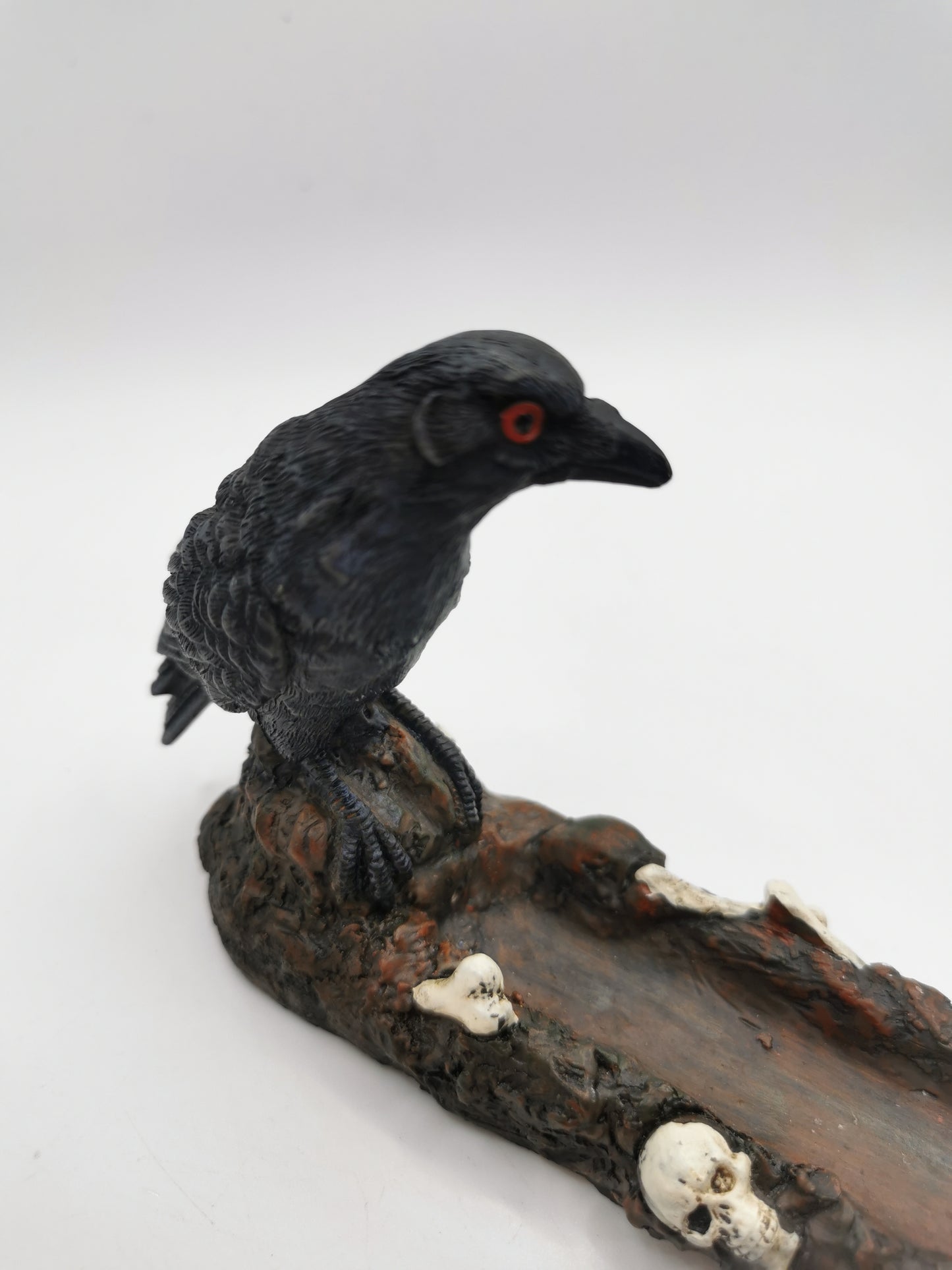 Crow incense Holder