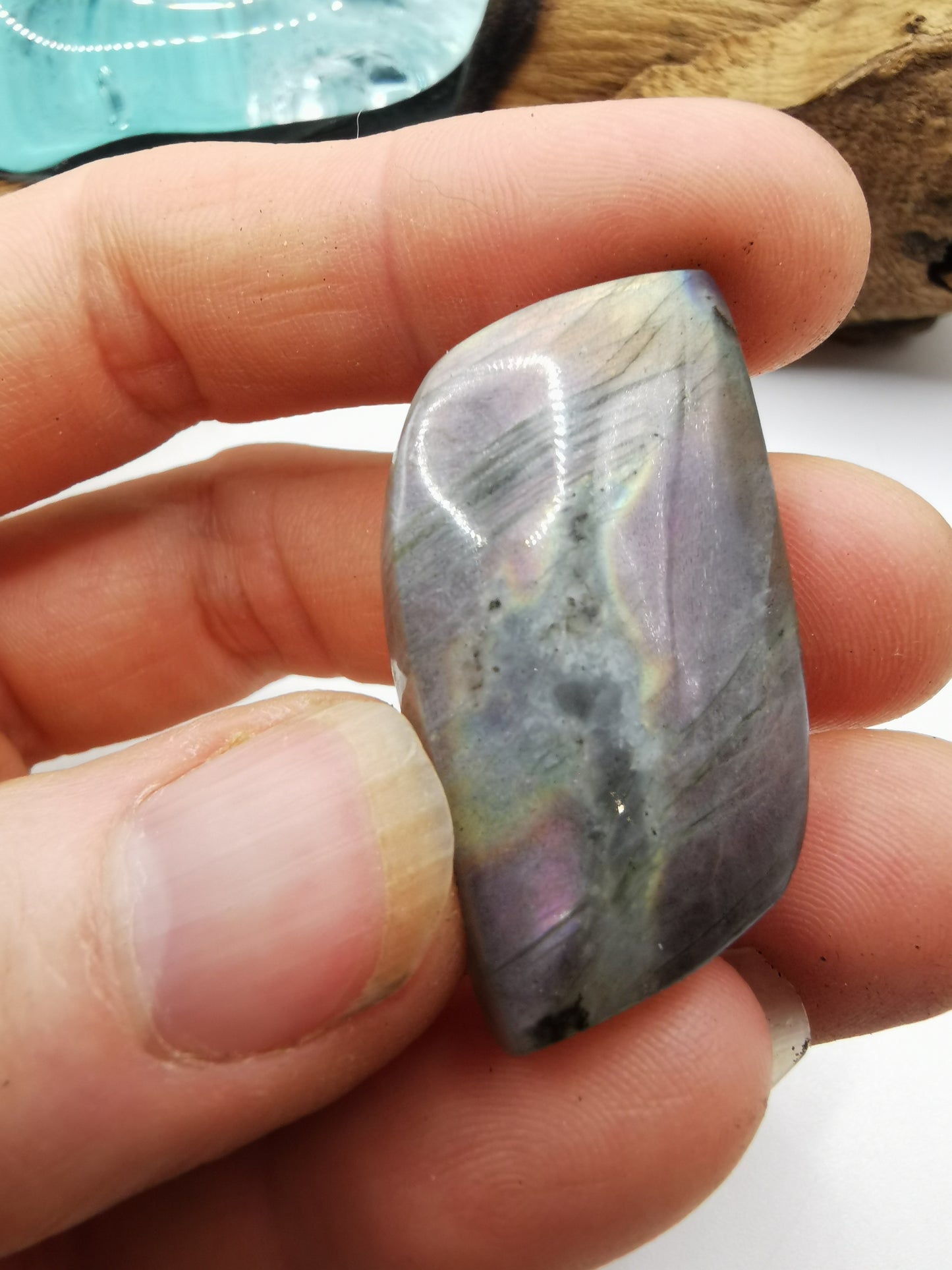 Labradorite Palm Stone G