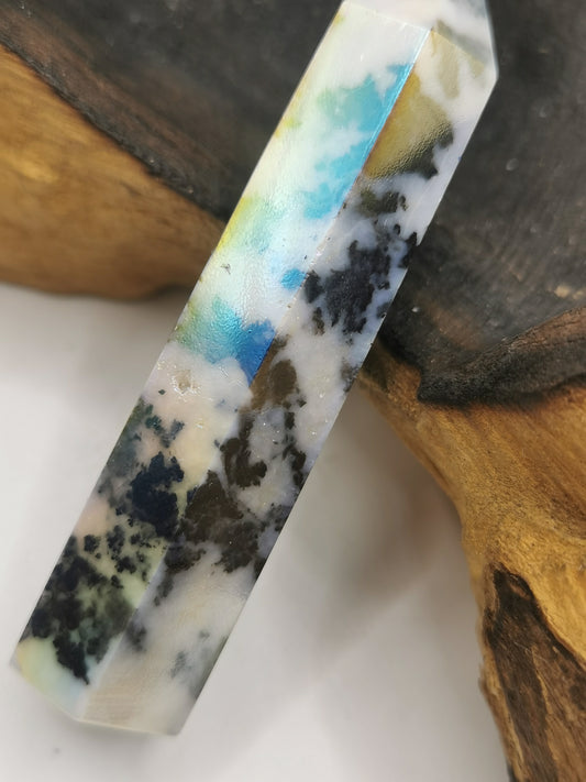 Zebra Jasper Aura Point E
