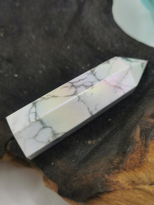 Howlite Aura Point A