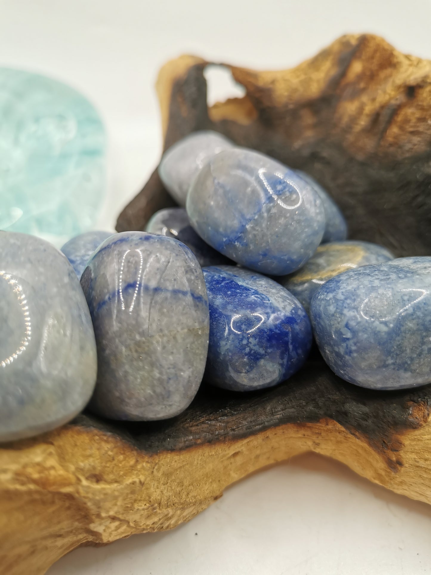 Blue Quartz Tumble