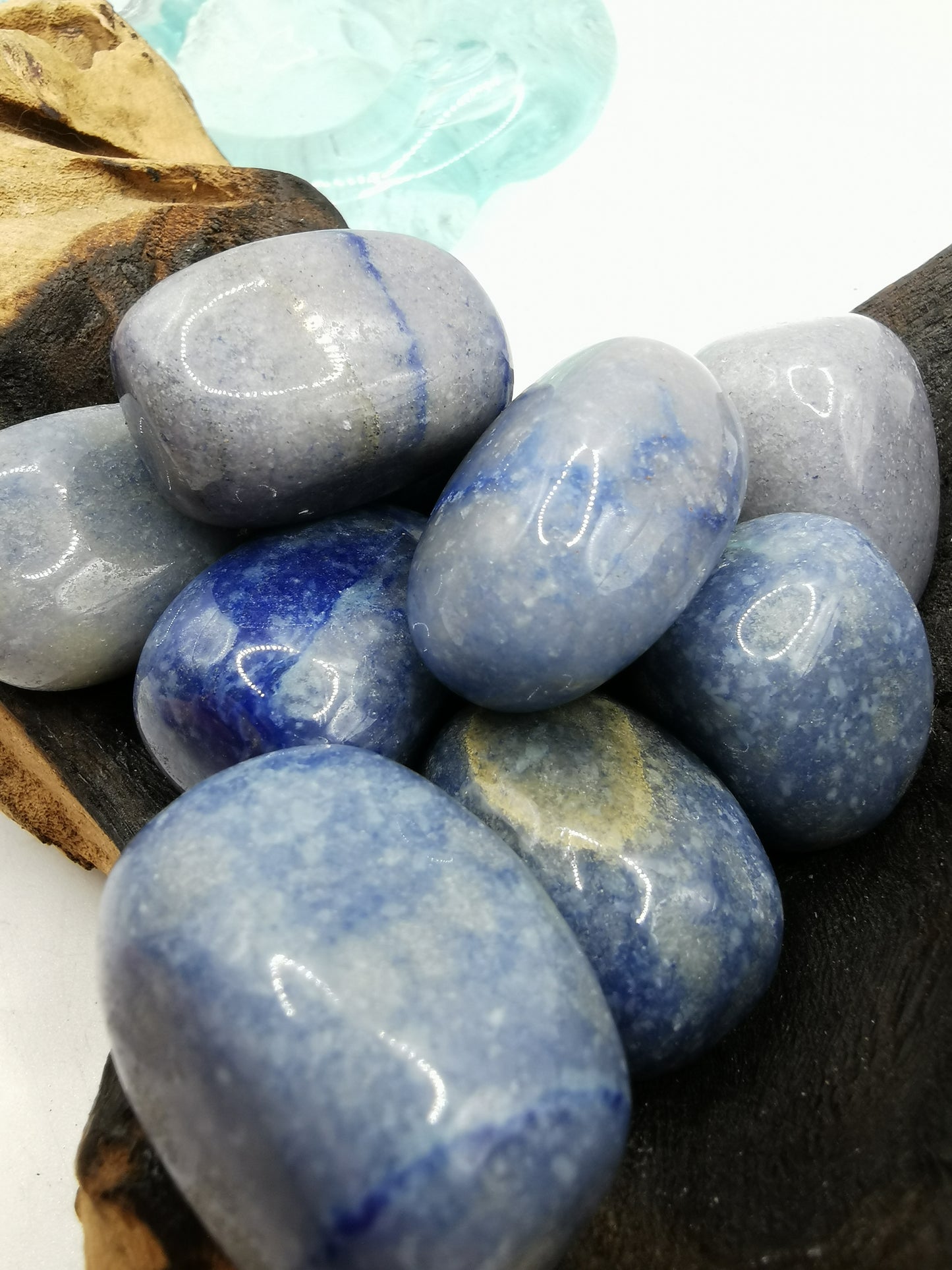 Blue Quartz Tumble