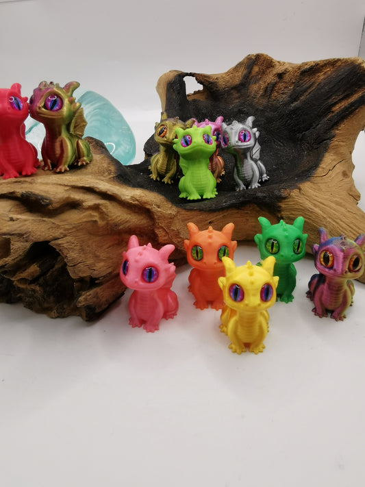 Mini Dragons – Multi-Tone Colours