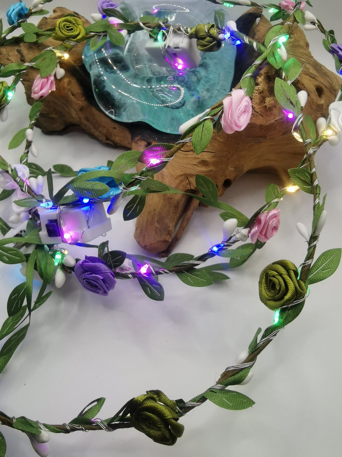 Light-Up Flower Headbands – Enchanted Floral Glow