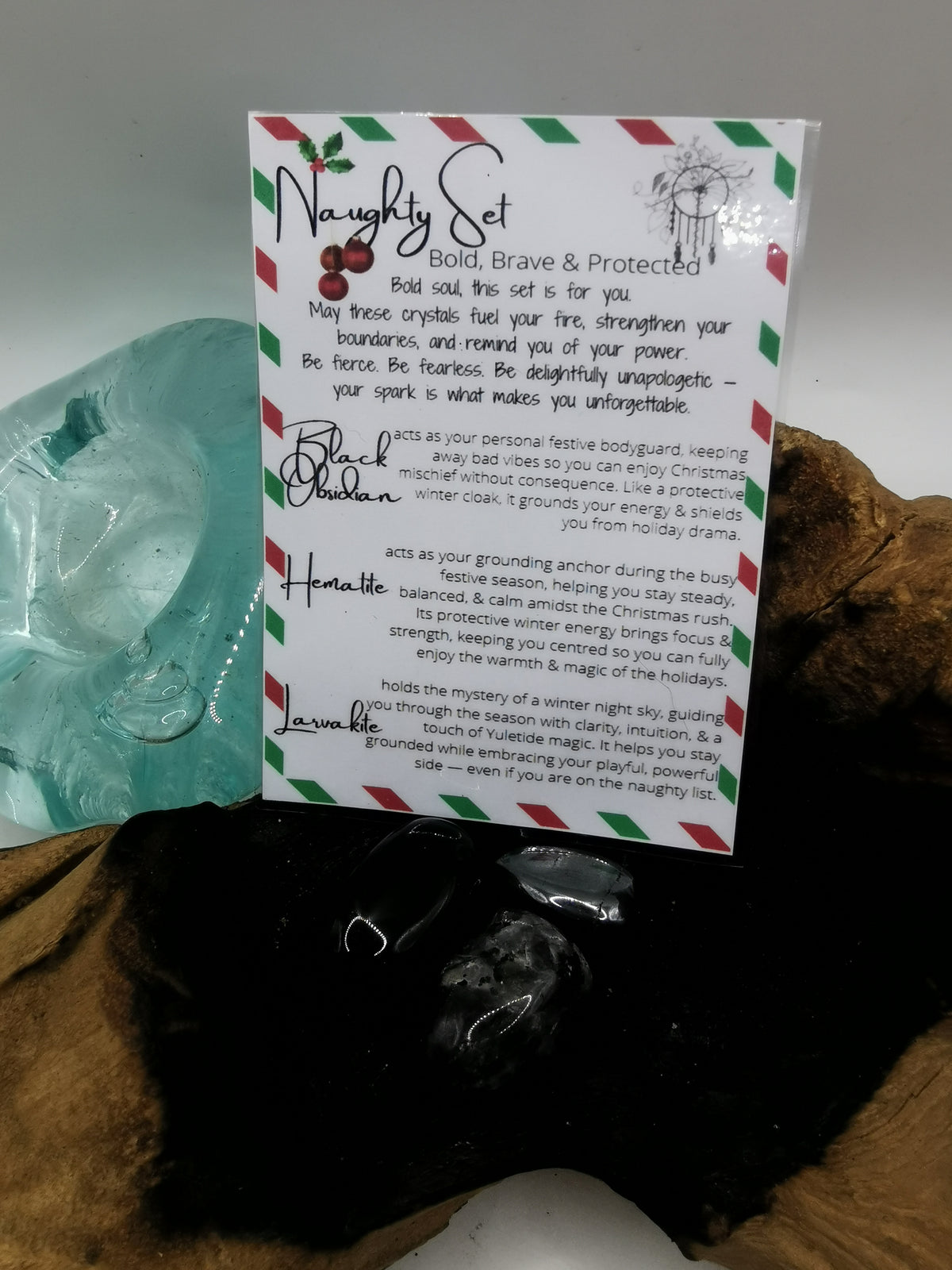 Naughty & Nice Christmas Crystal Sets