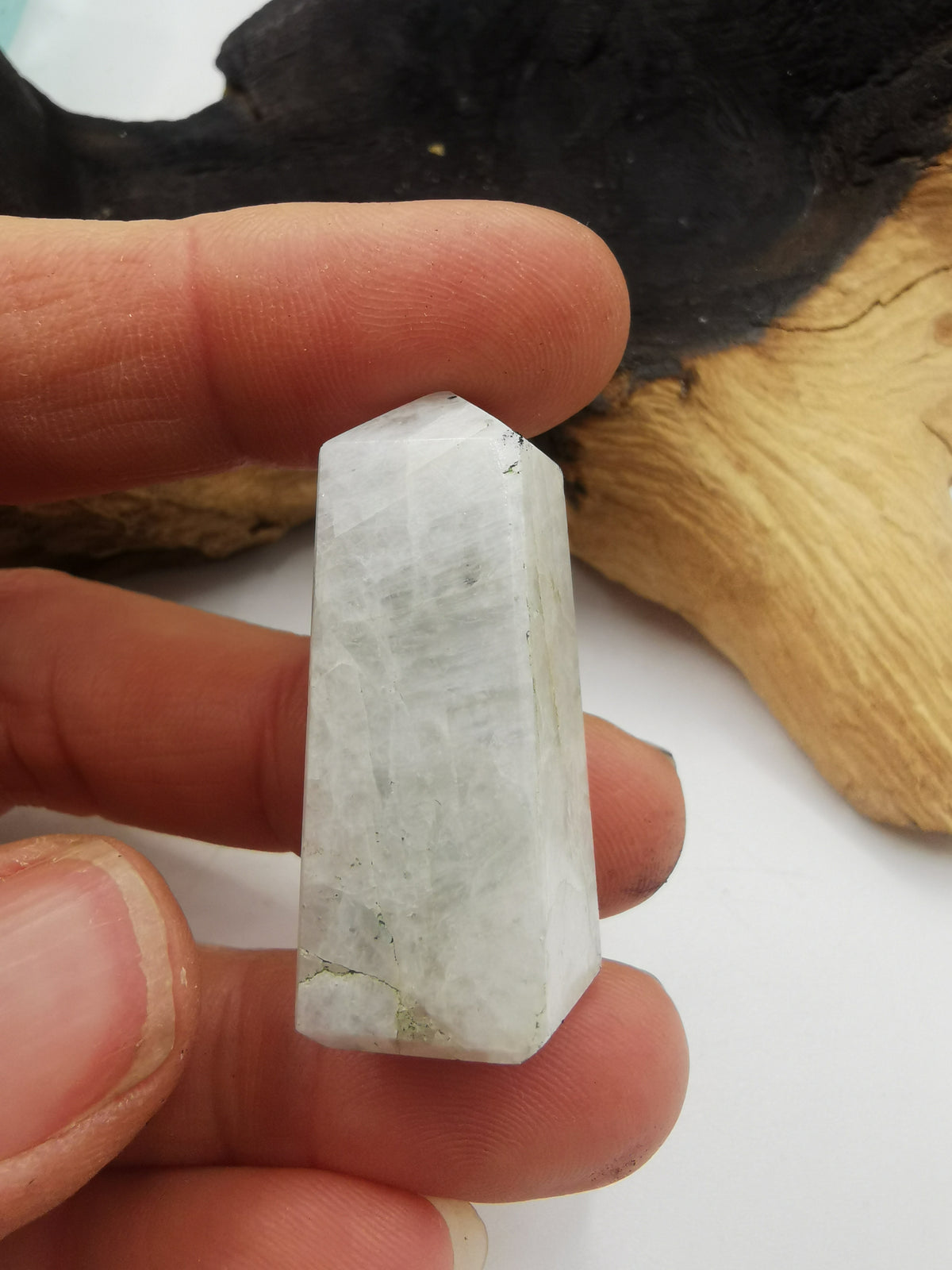 Rainbow Moonstone Point A