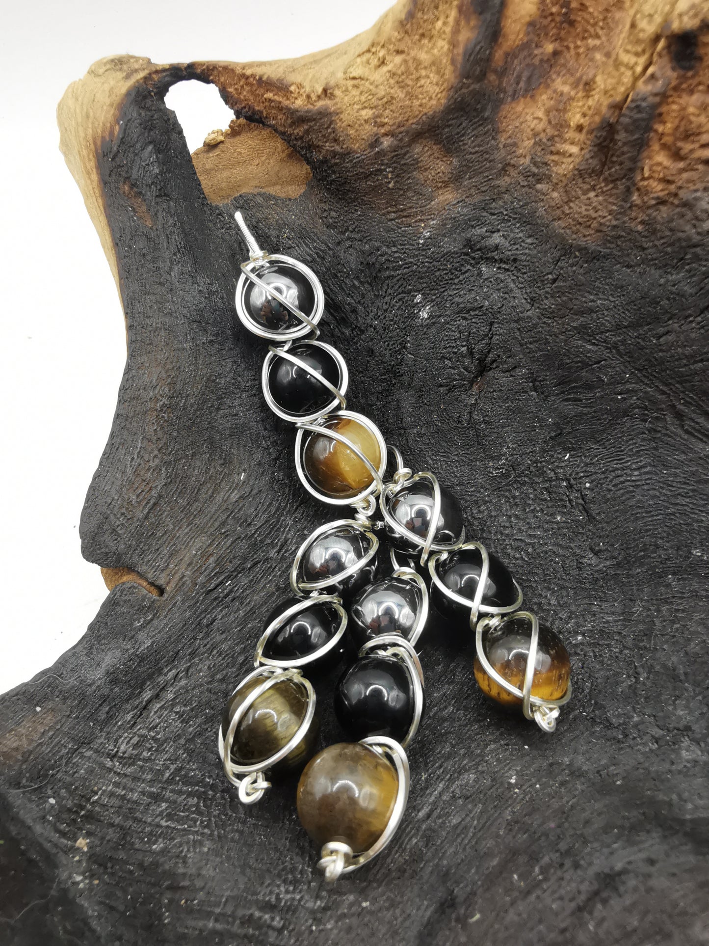 Triple Protection Crystal Bead Pendant