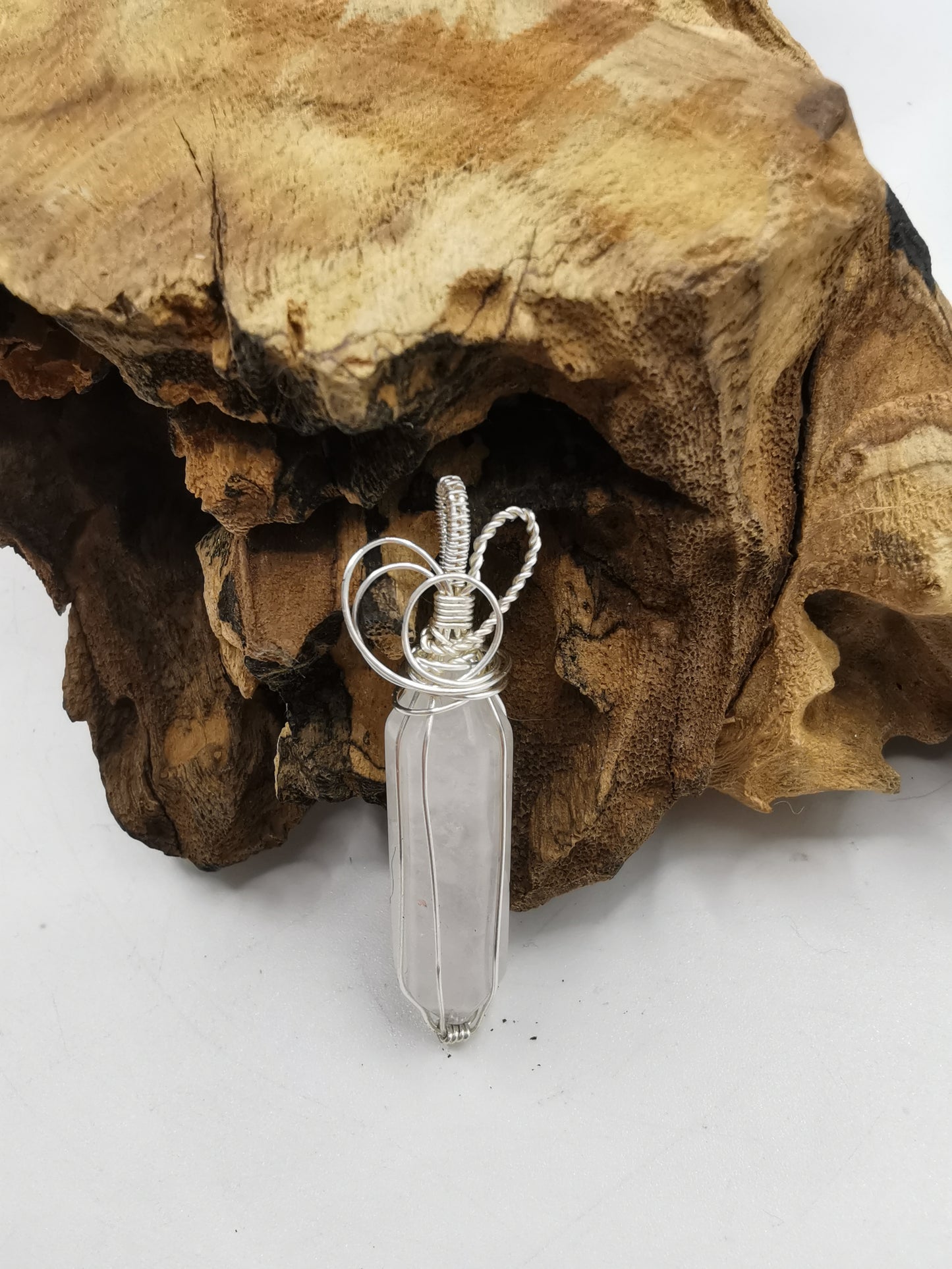Clear Quartz Point Pendant