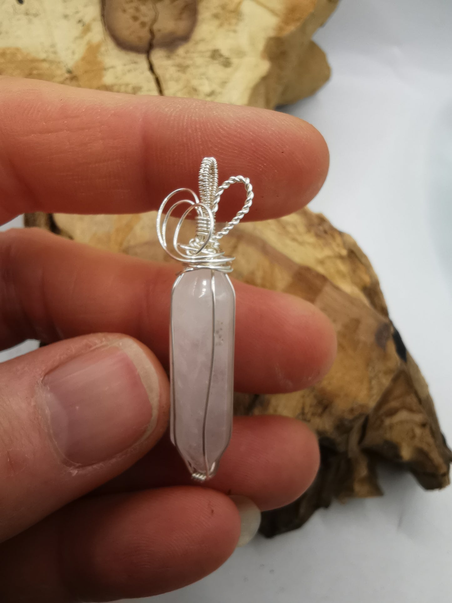 Clear Quartz Point Pendant