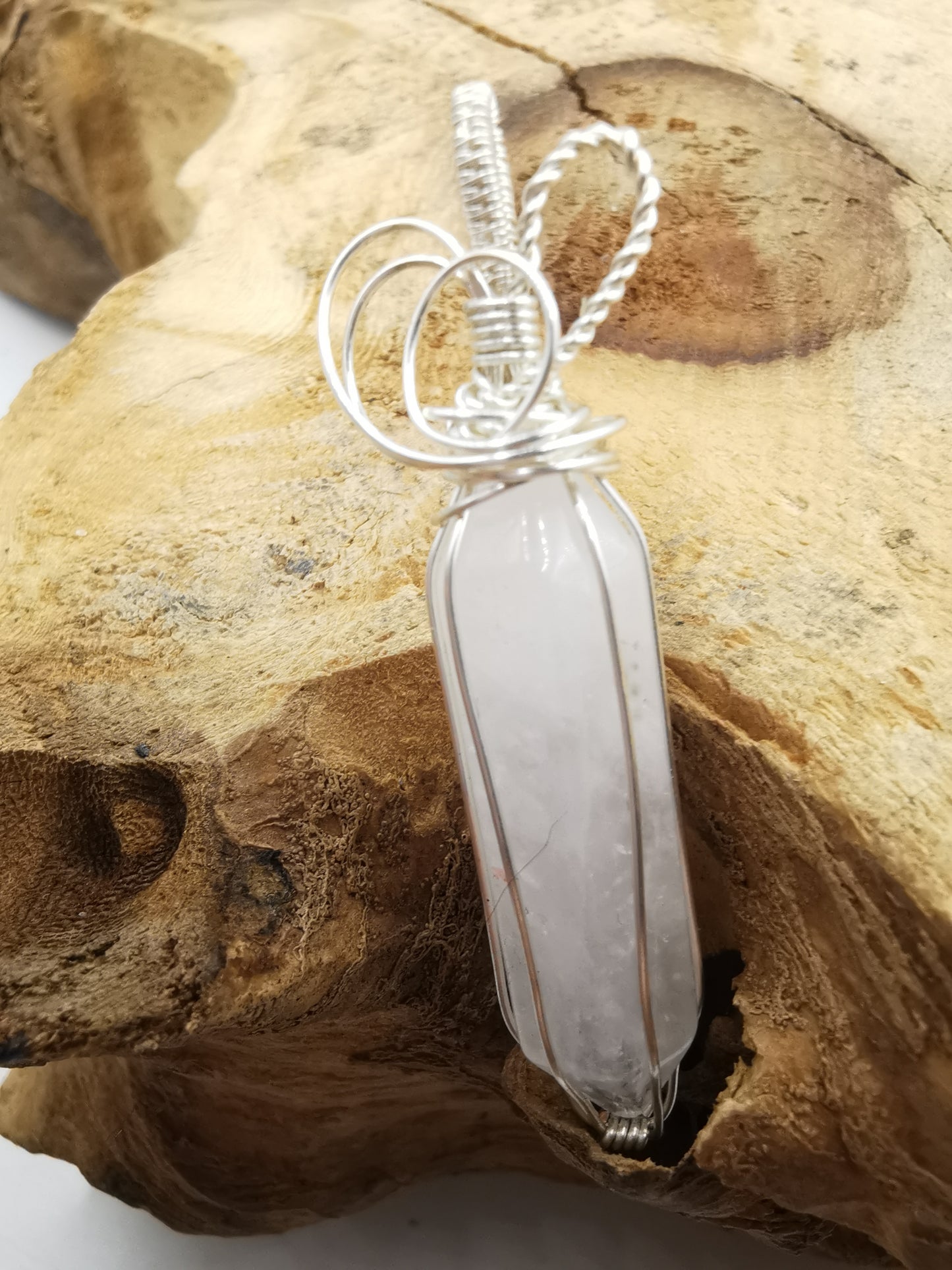 Clear Quartz Point Pendant