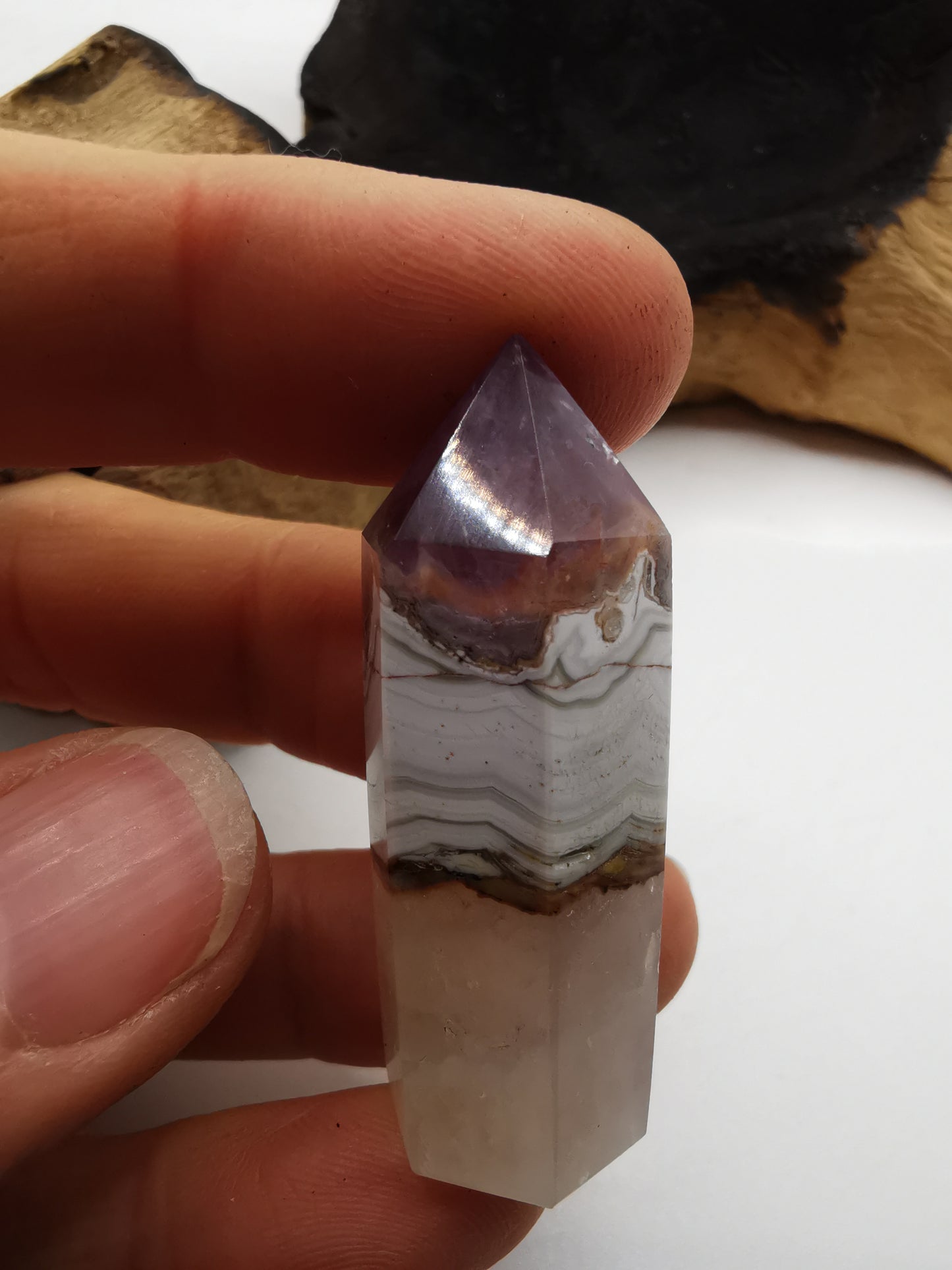 Amethyst Quartz Point C