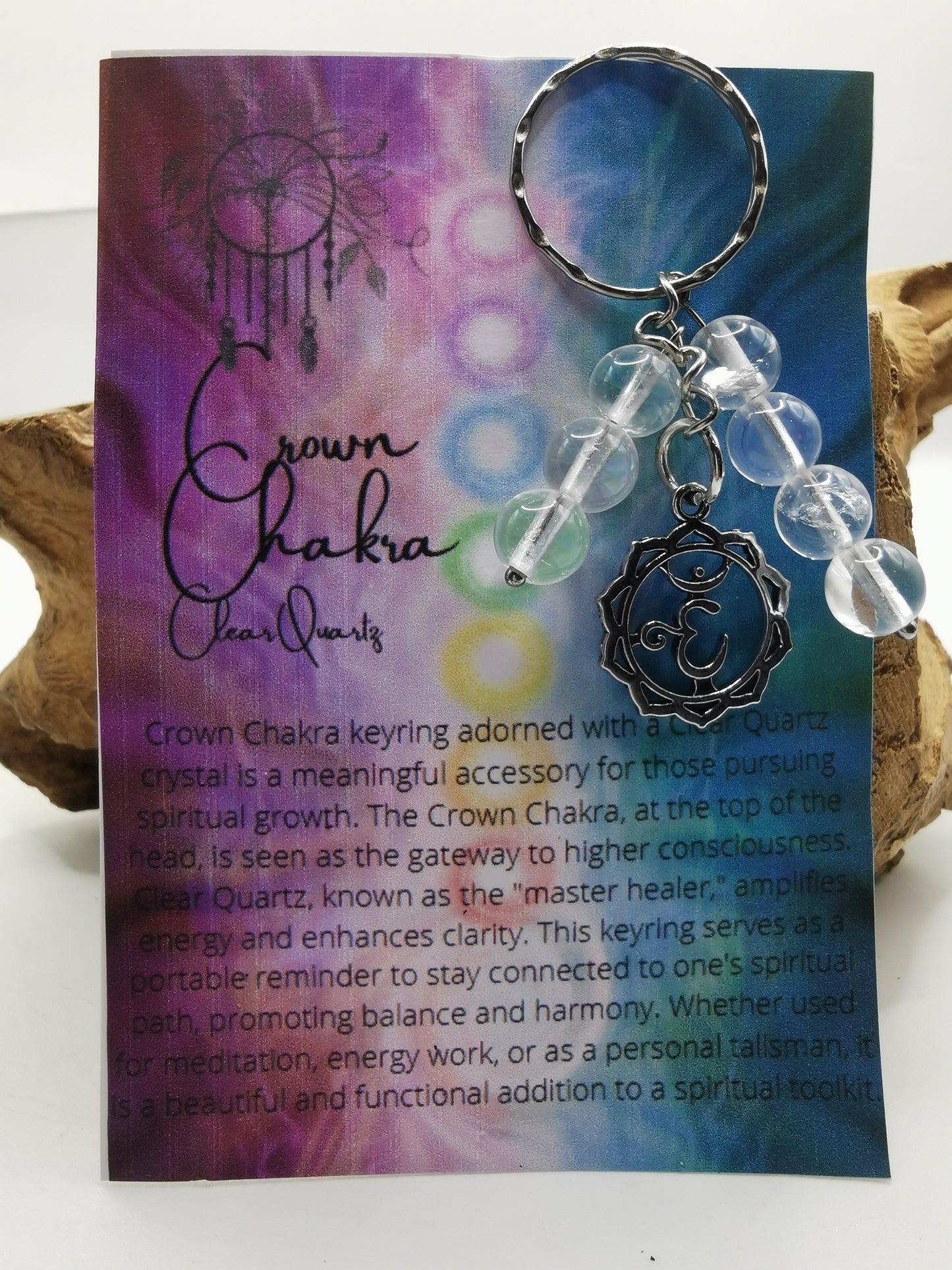 Crown Chakra Keyring