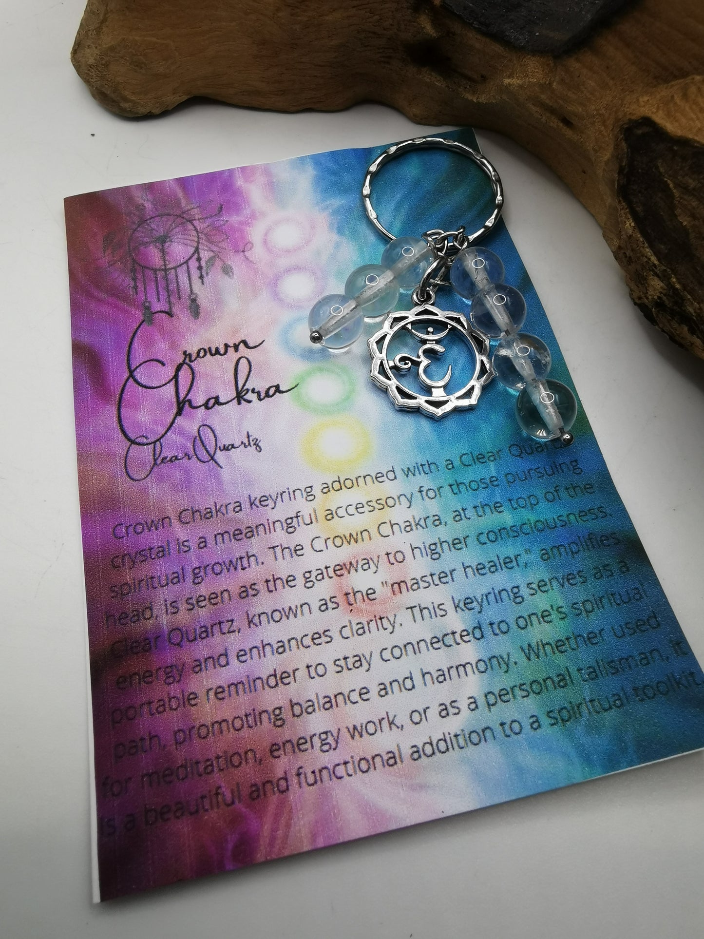 Crown Chakra Keyring