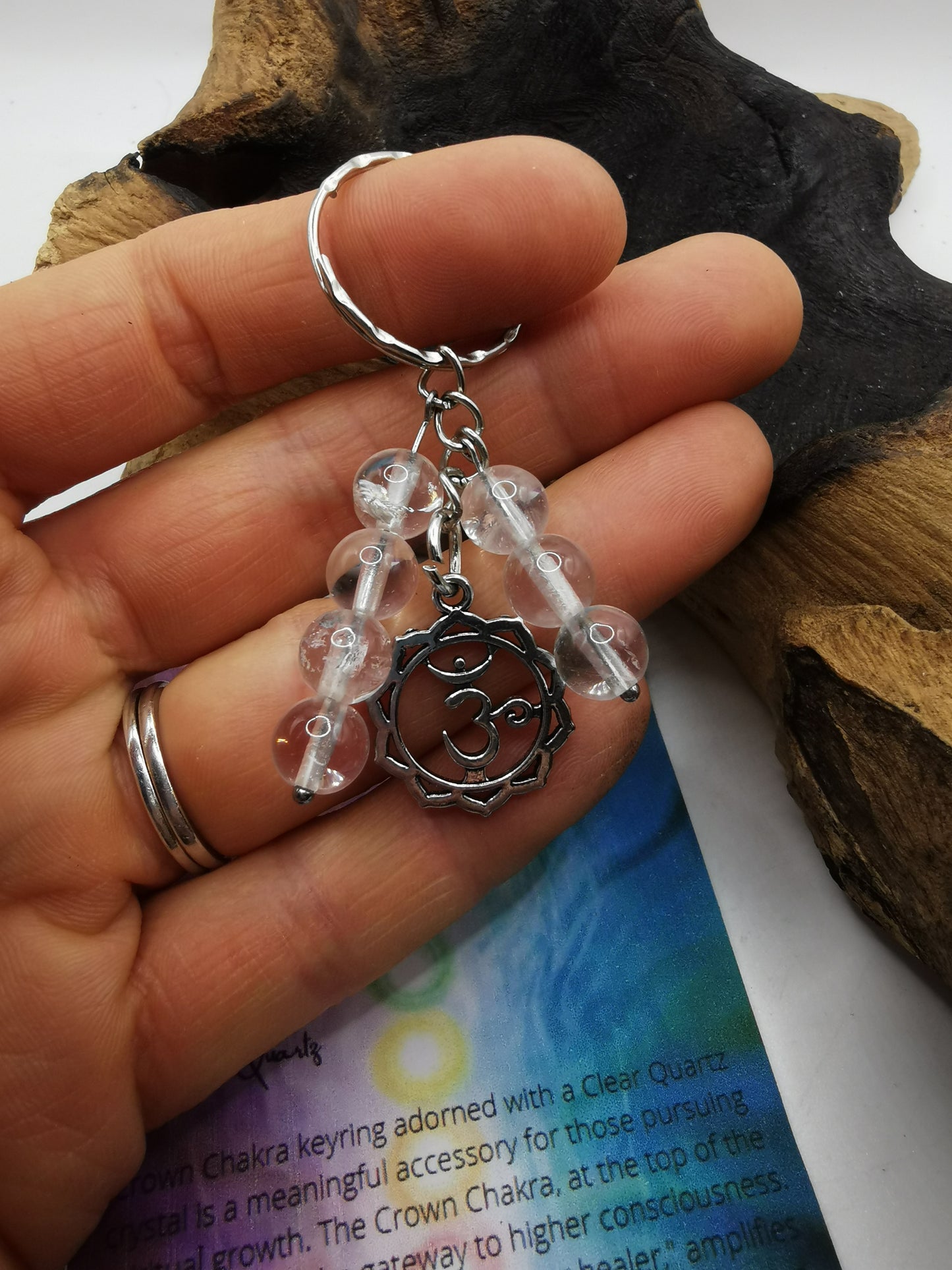 Crown Chakra Keyring