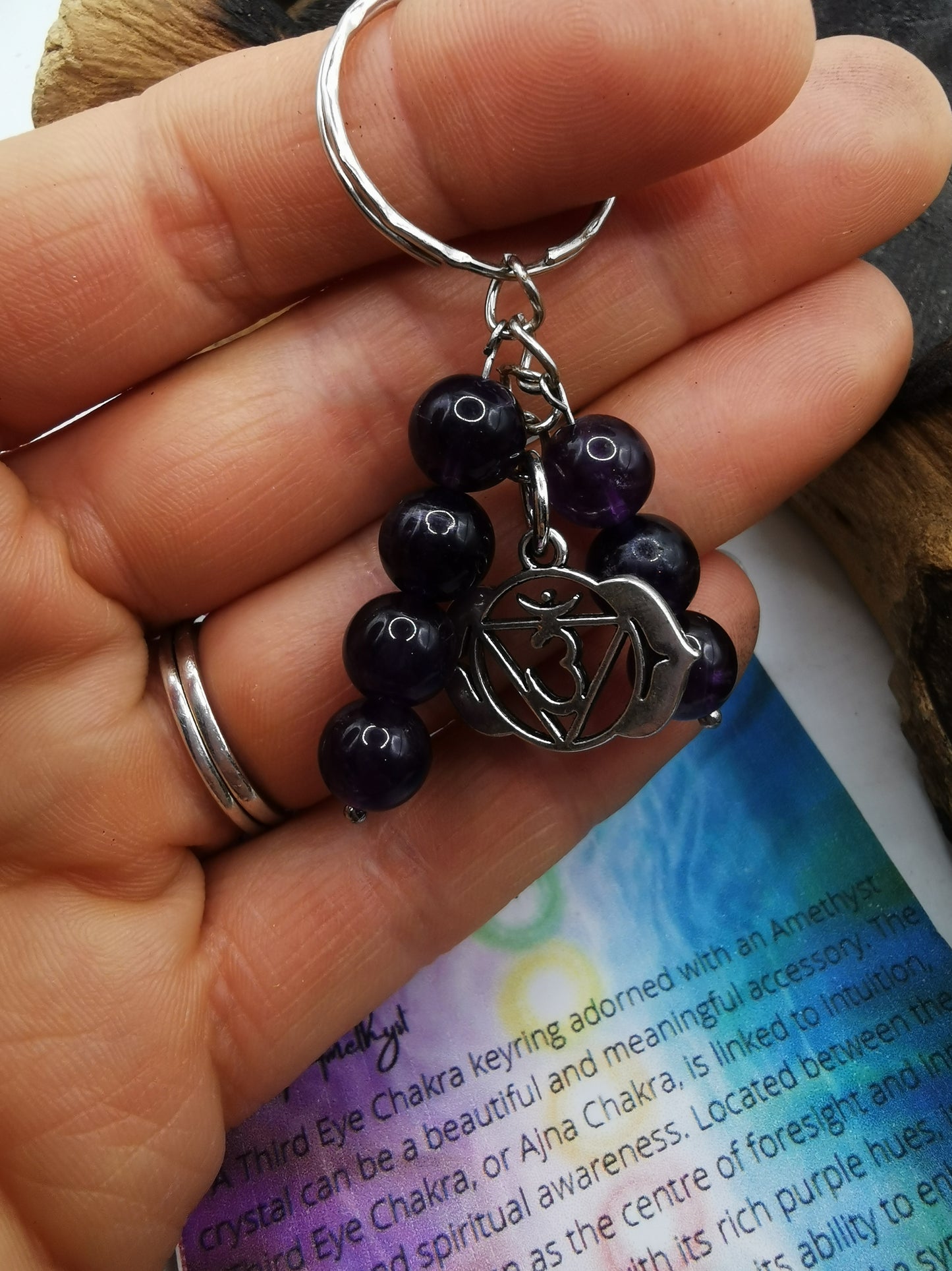 Third Eye Chakra Keyring