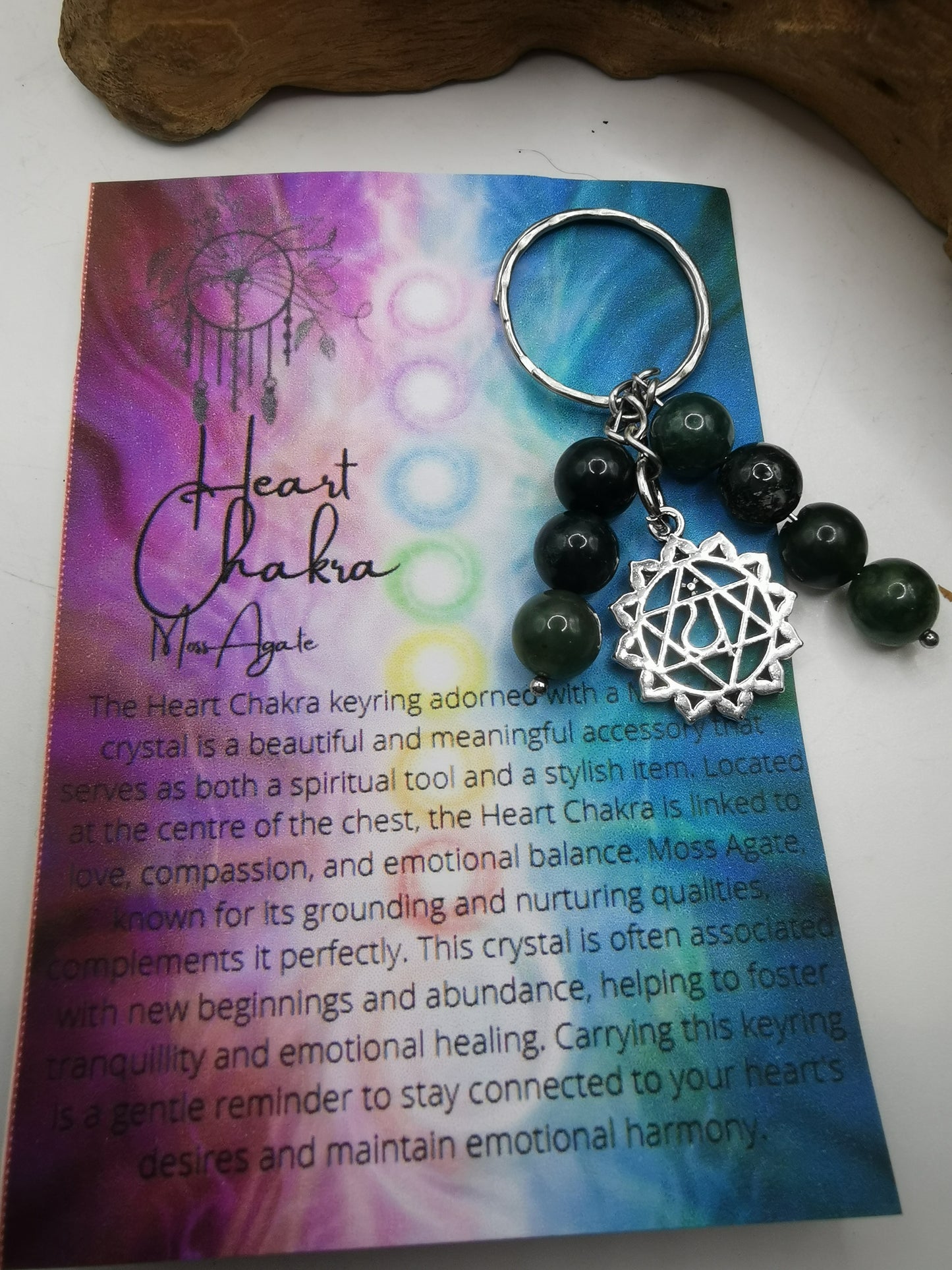 Heart Chakra Keyring
