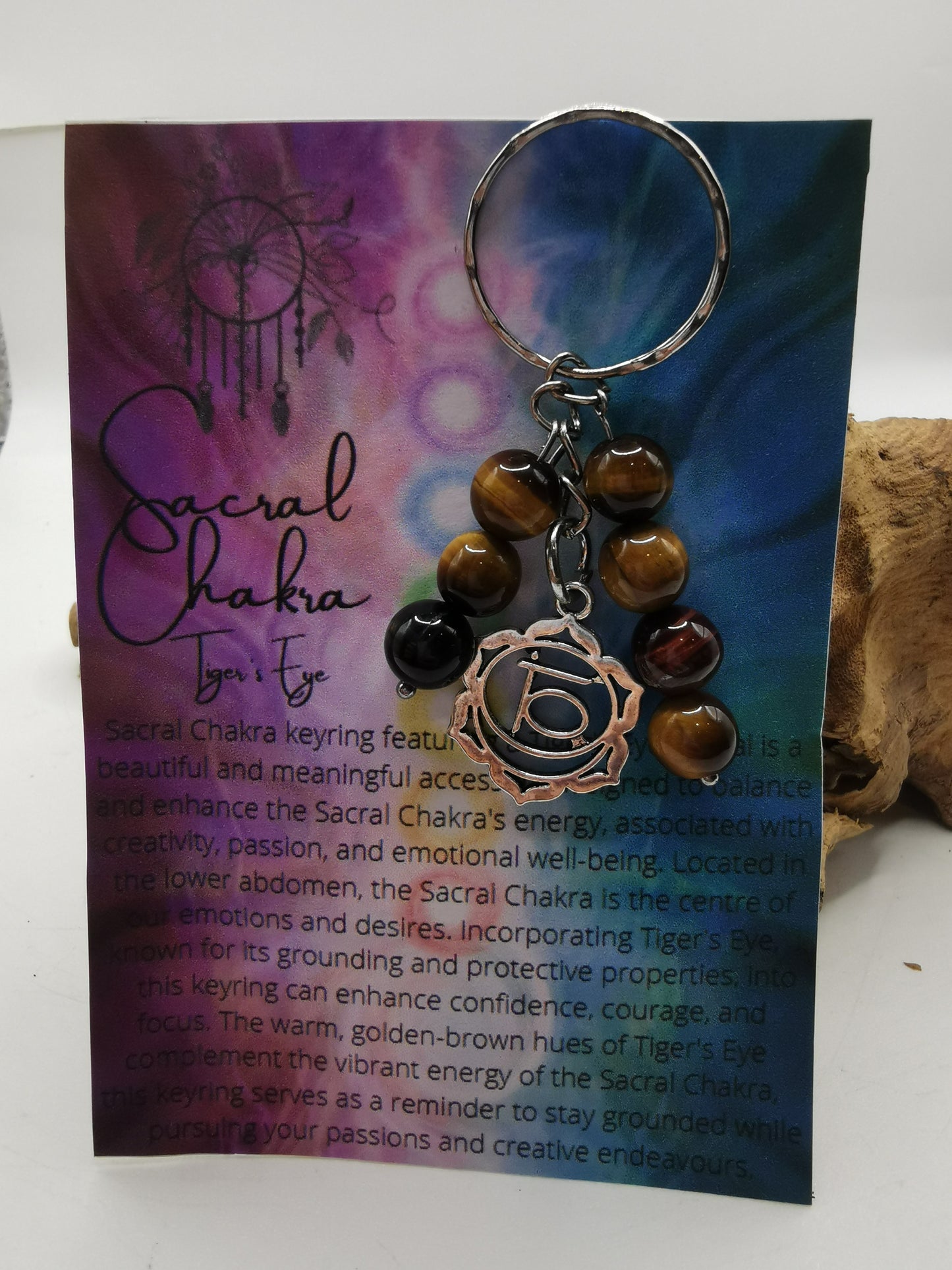 Sacral Charka Keyring