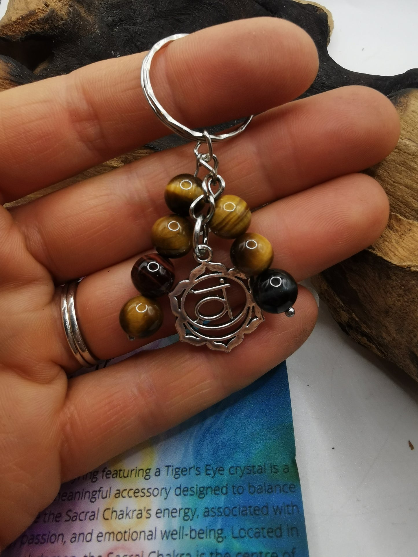 Sacral Charka Keyring