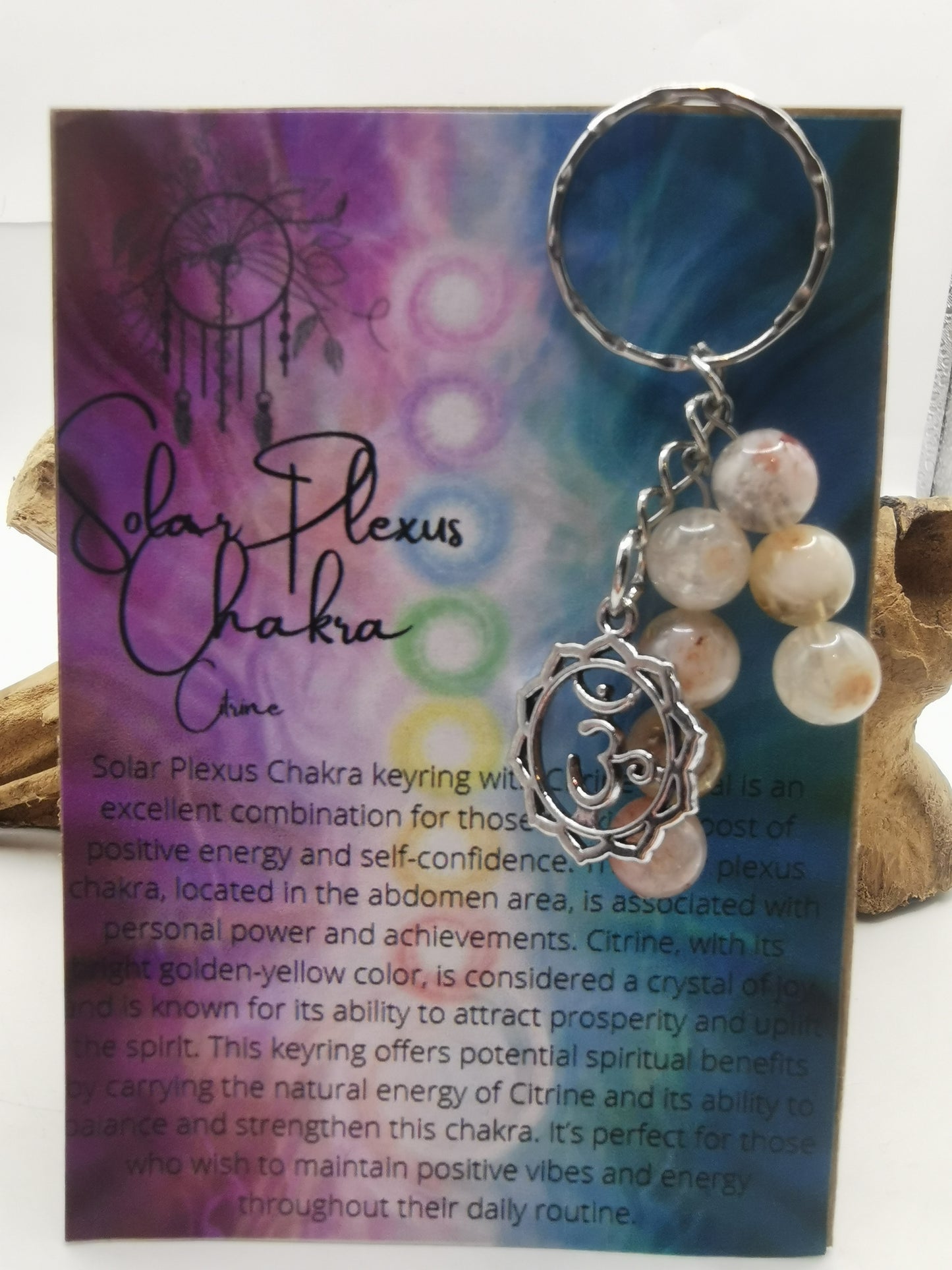 Solar Plexus Charka Keyring